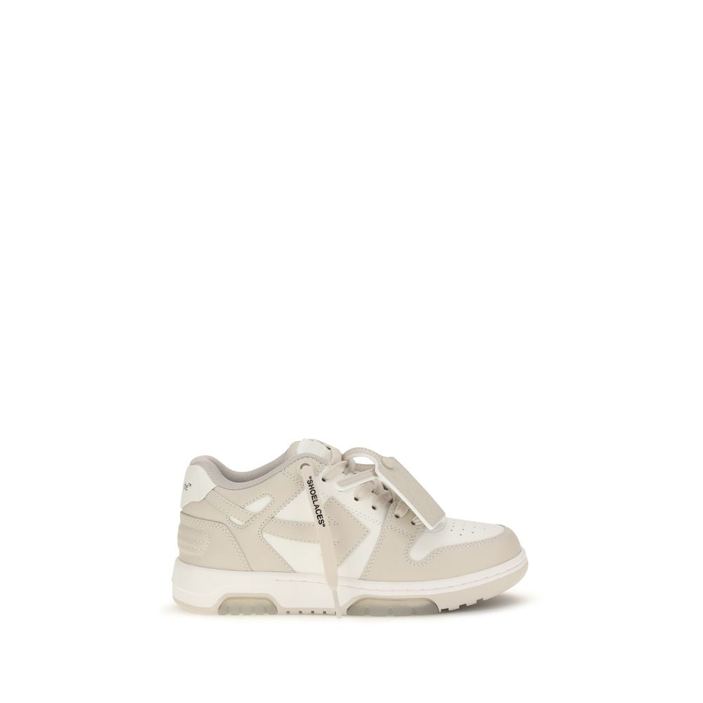 Off-White Beige White 'Low Top' Sneakers weiss