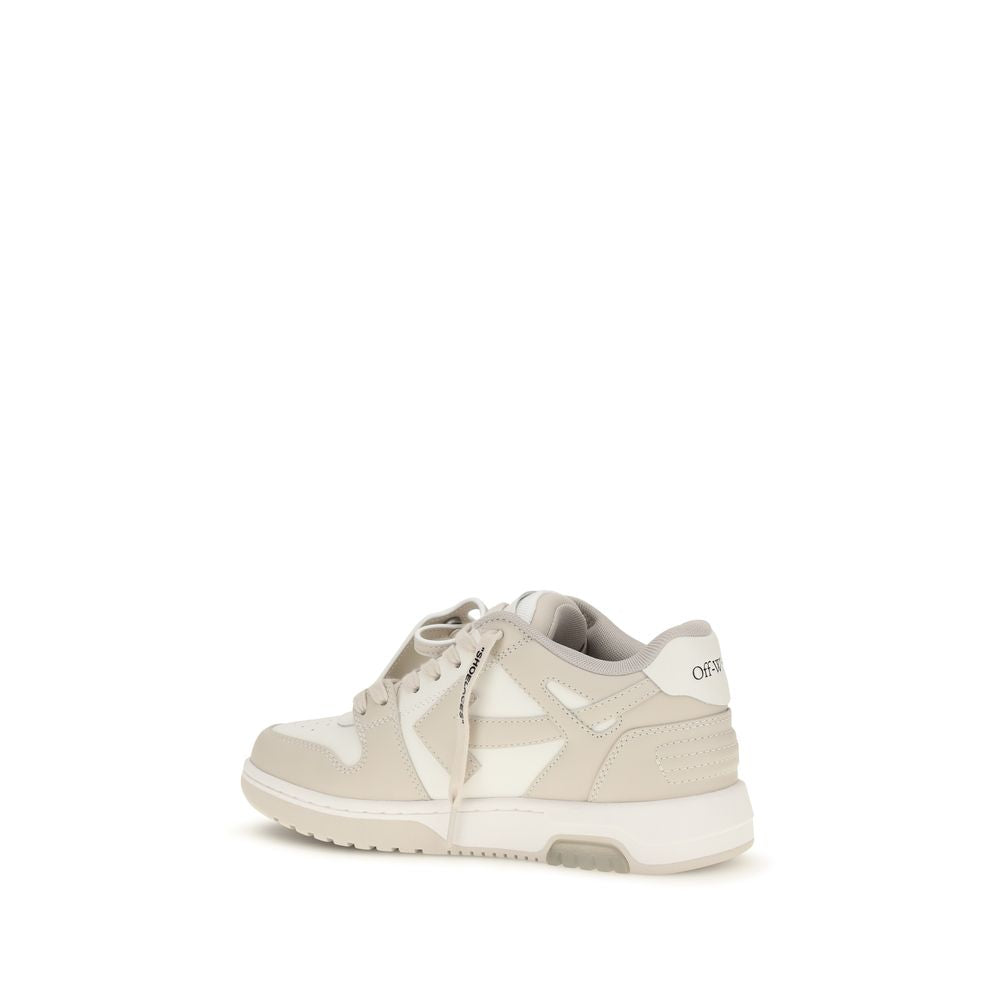 Off-White Beige White 'Low Top' Sneakers weiss