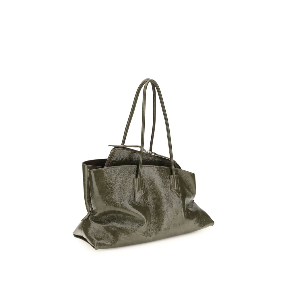 The Attico Bicolor La Passeggiata Medium Shoulder Bag multicolor