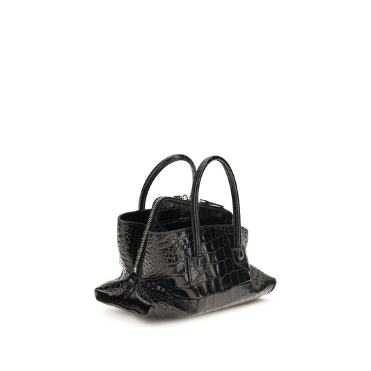 The Attico Black La Passeggiata Mini Handbag schwarz