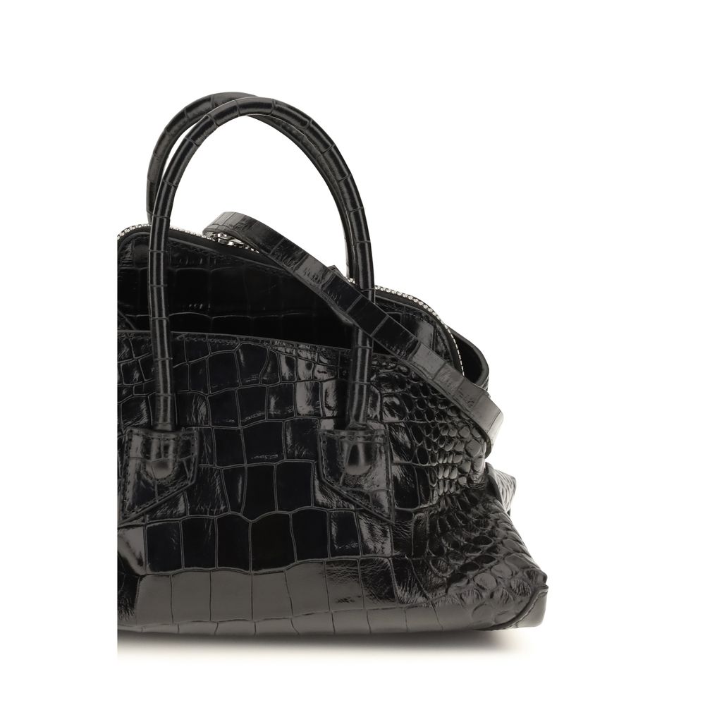 The Attico Black La Passeggiata Mini Handbag schwarz