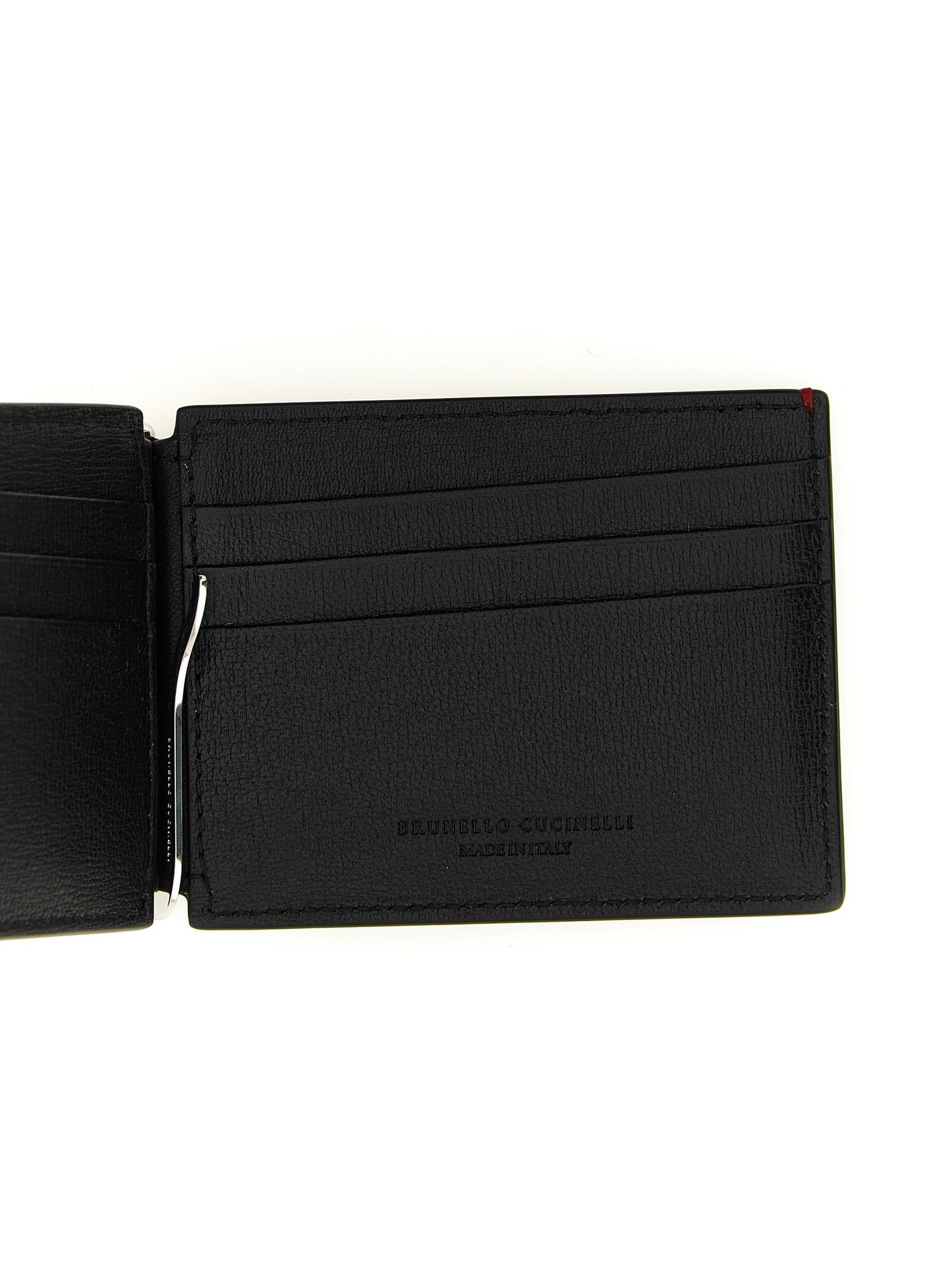 Brunello Cucinelli Black Wallet schwarz
