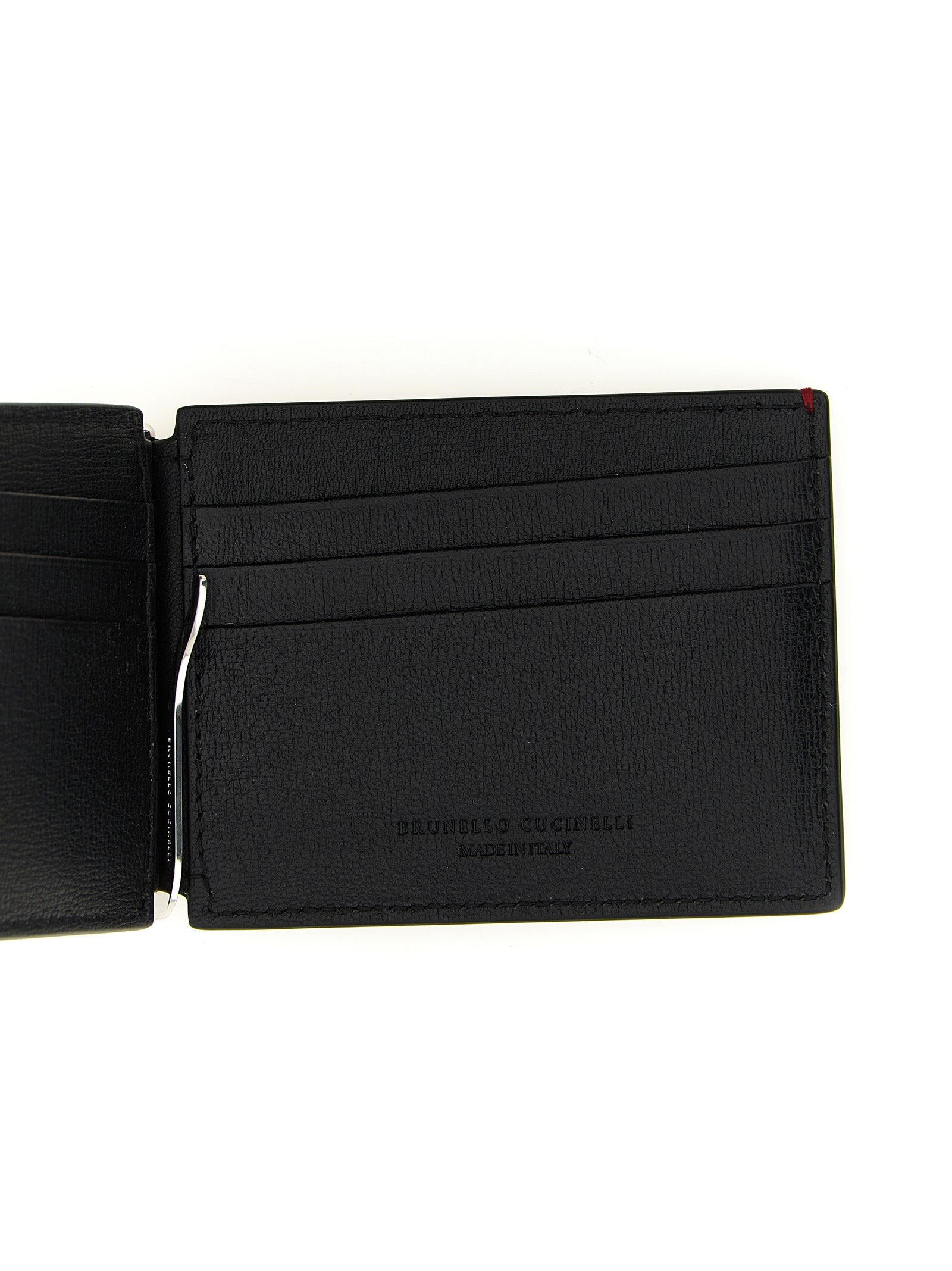 Brunello Cucinelli Black Wallet schwarz