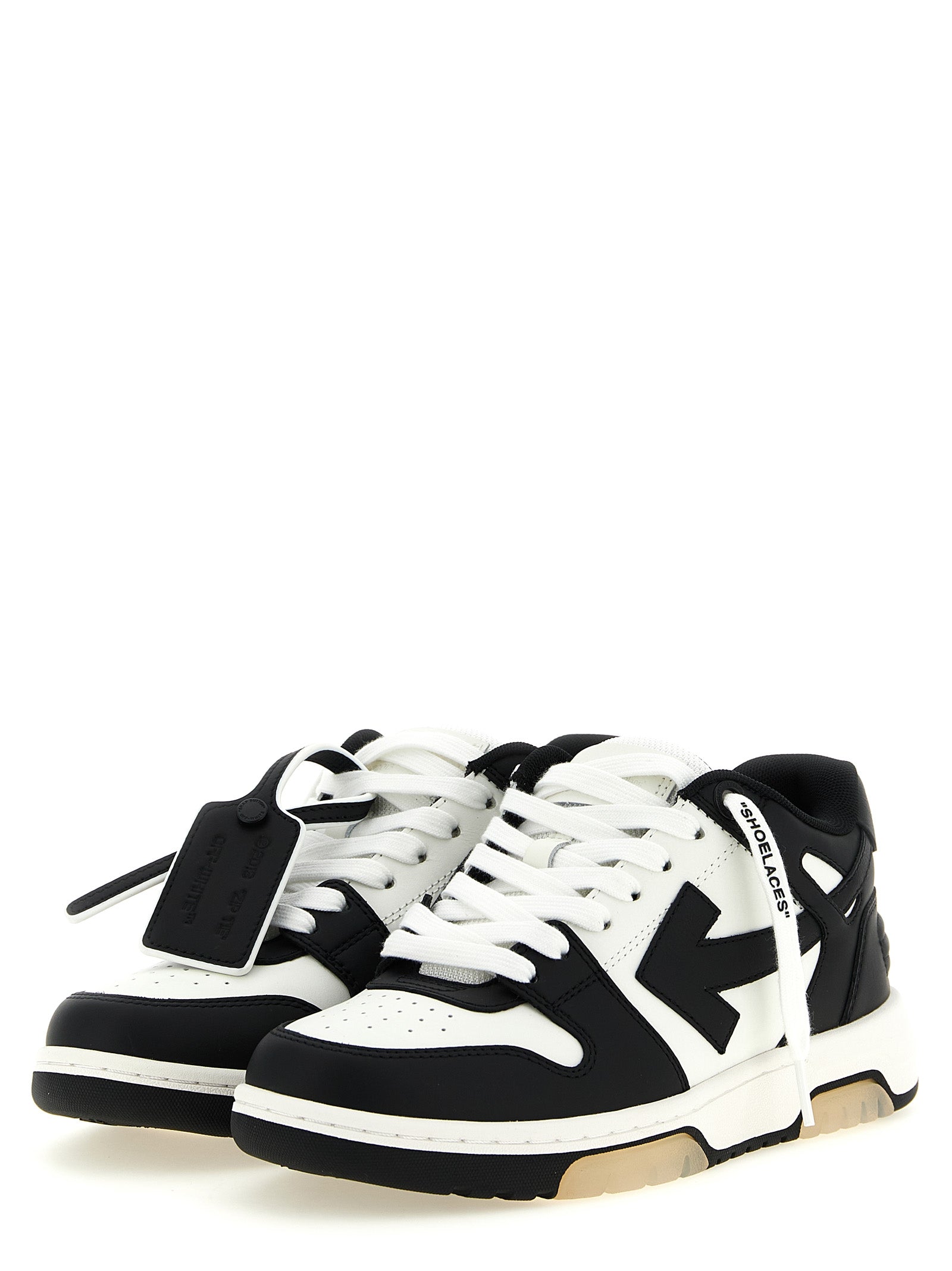 Off-White Bicolor White 'Out Of Office' Sneakers weiss
