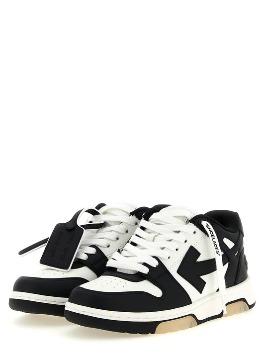 Off-White Bicolor White 'Out Of Office' Sneakers weiss