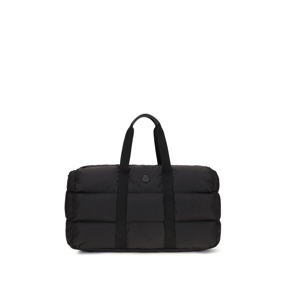 Moncler Black Caradoc Duffle Travel Bag schwarz