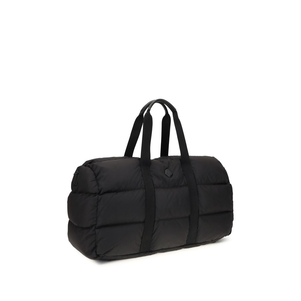 Moncler Black Caradoc Duffle Travel Bag schwarz