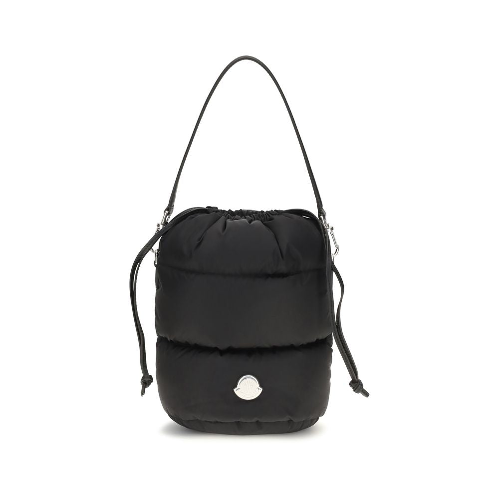 Moncler Black 'Bucket' Bag schwarz