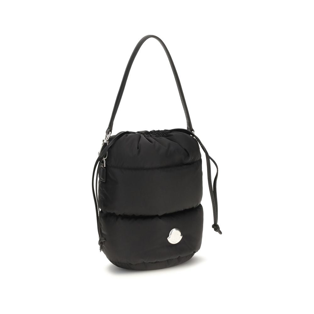 Moncler Black 'Bucket' Bag schwarz