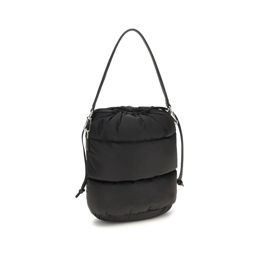 Moncler Black 'Bucket' Bag schwarz