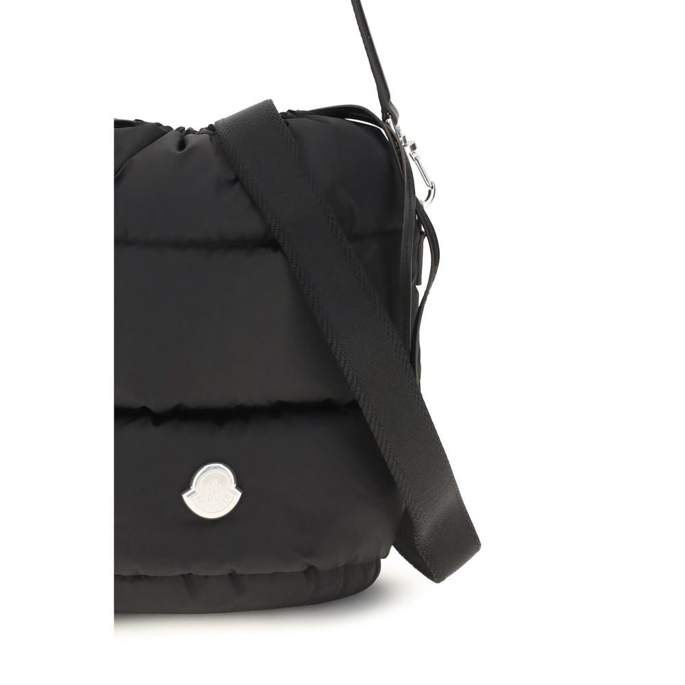 Moncler Black 'Bucket' Bag schwarz