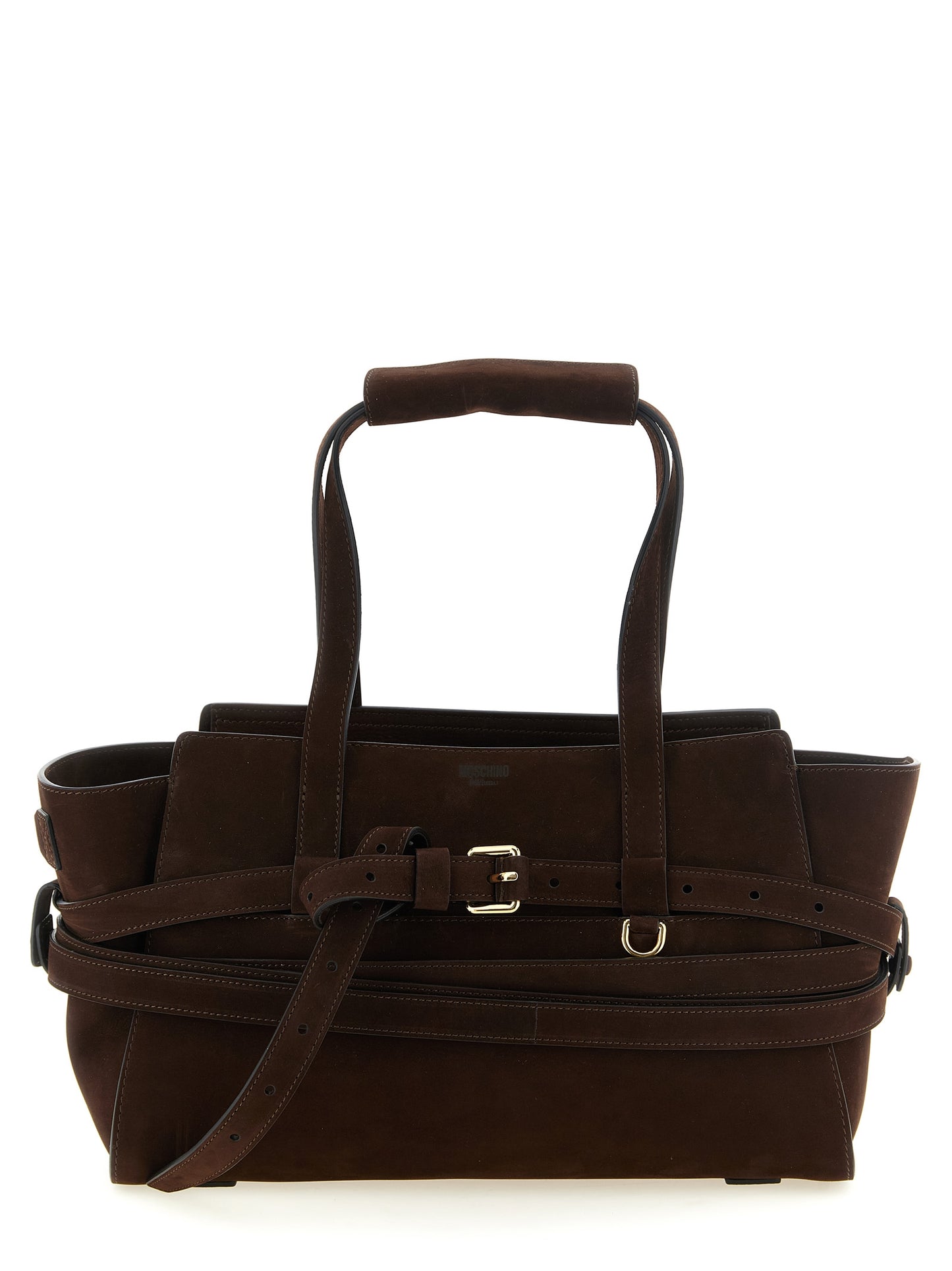 Moschino Brown 'Tie Me' Handbag braun