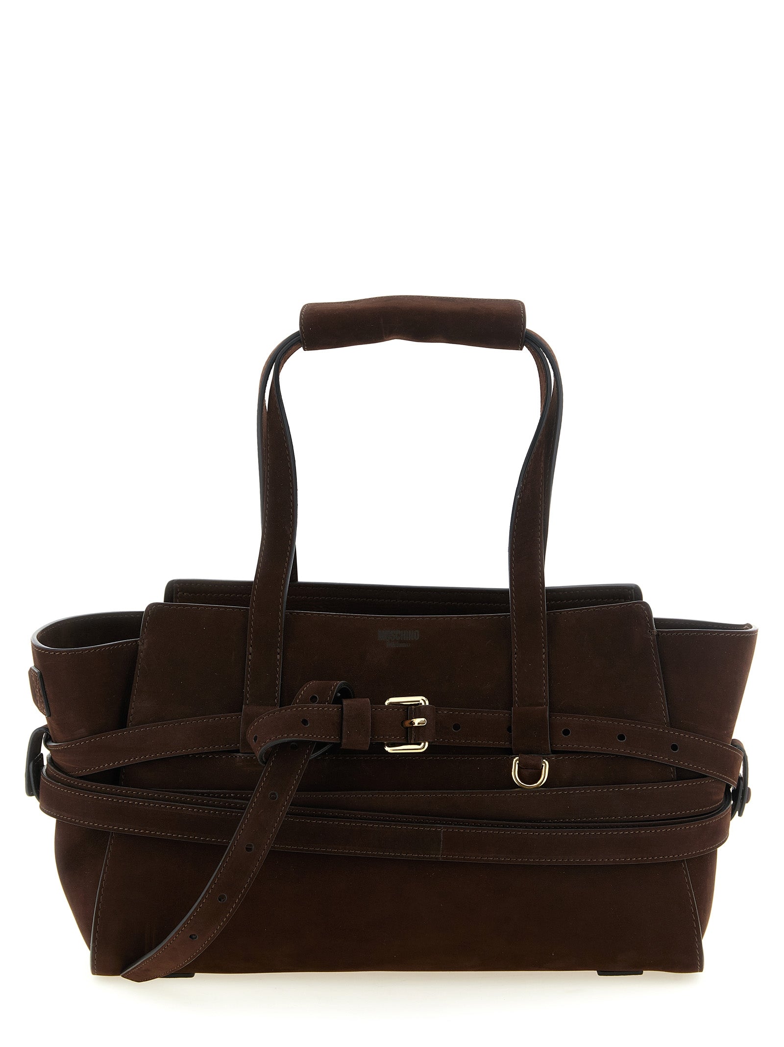 Moschino Brown 'Tie Me' Handbag braun