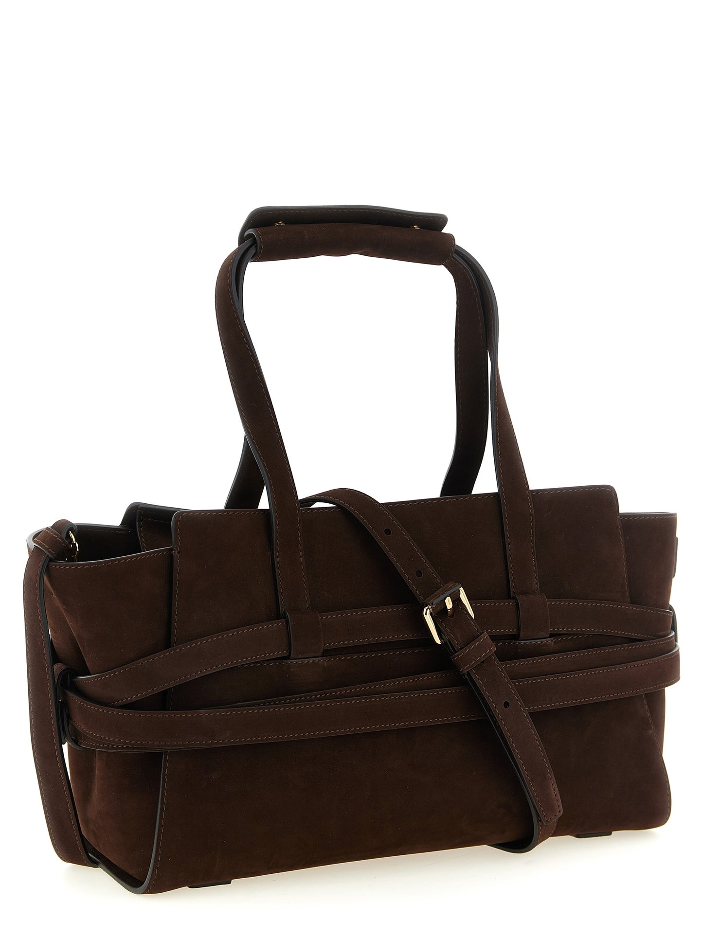 Moschino Brown 'Tie Me' Handbag braun
