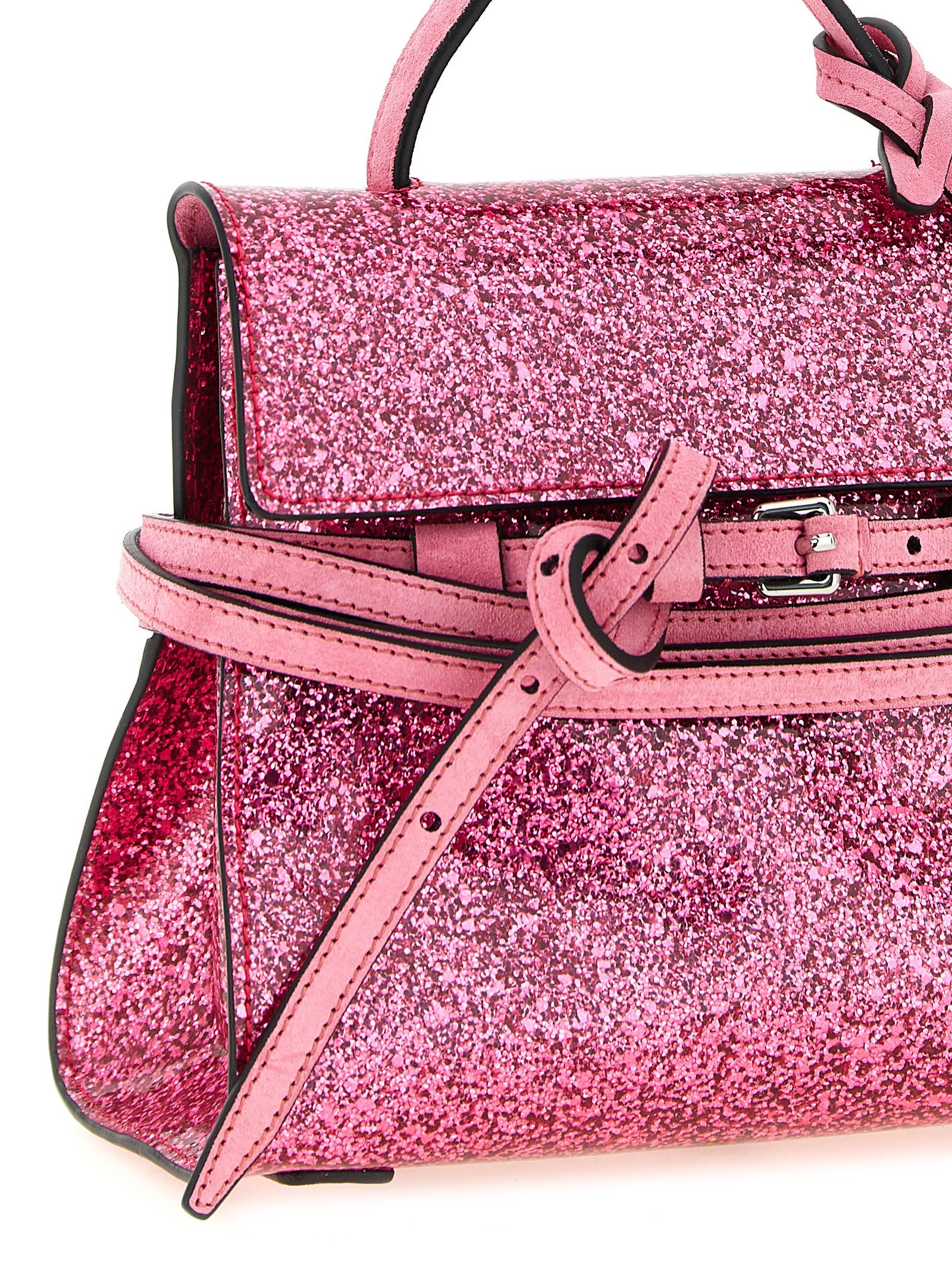Moschino Multicolor 'Tie Me' Small Handbag
