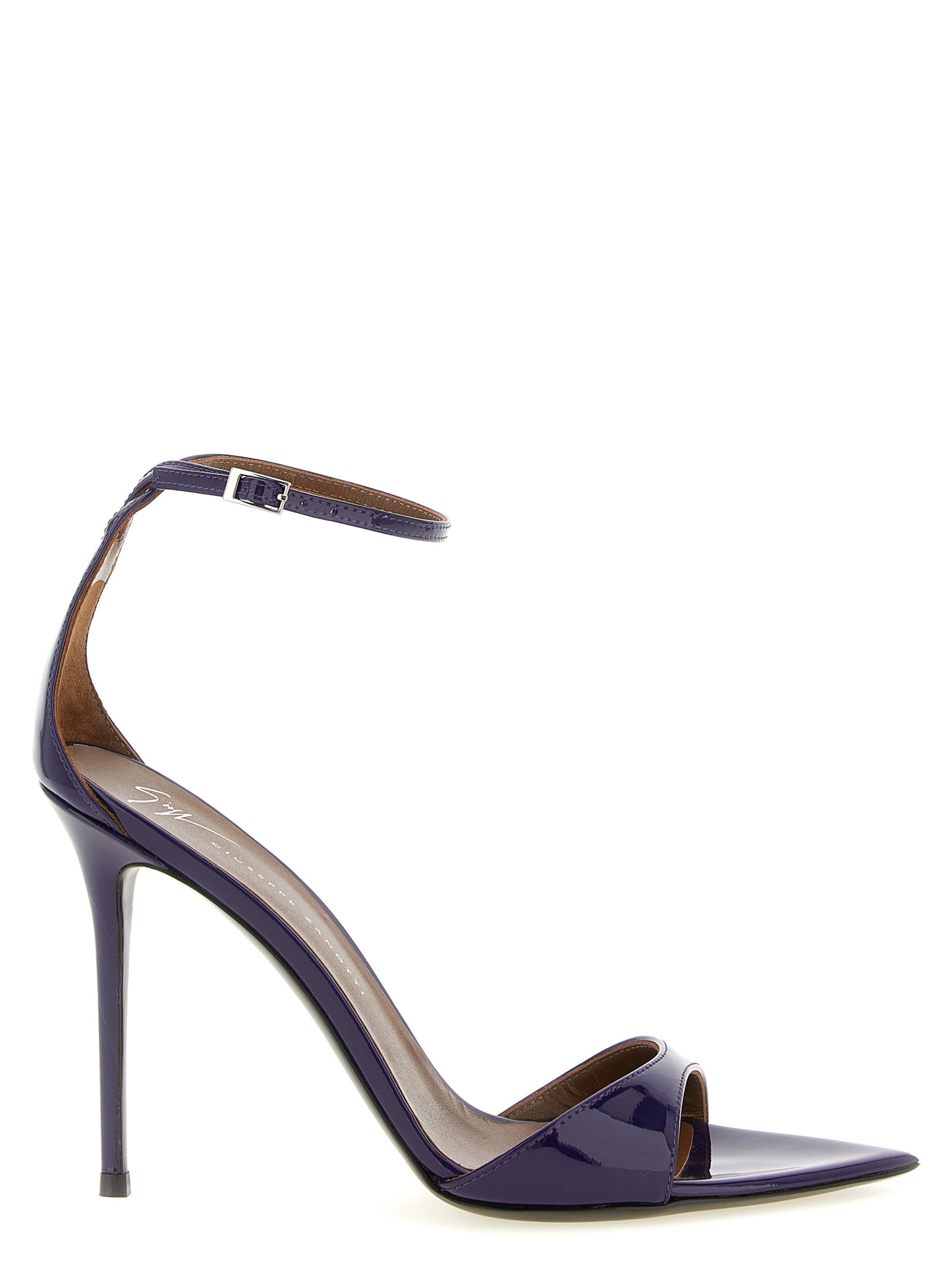 Giuseppe Zanotti Purple 'Intriigo Strap' Sandals lila