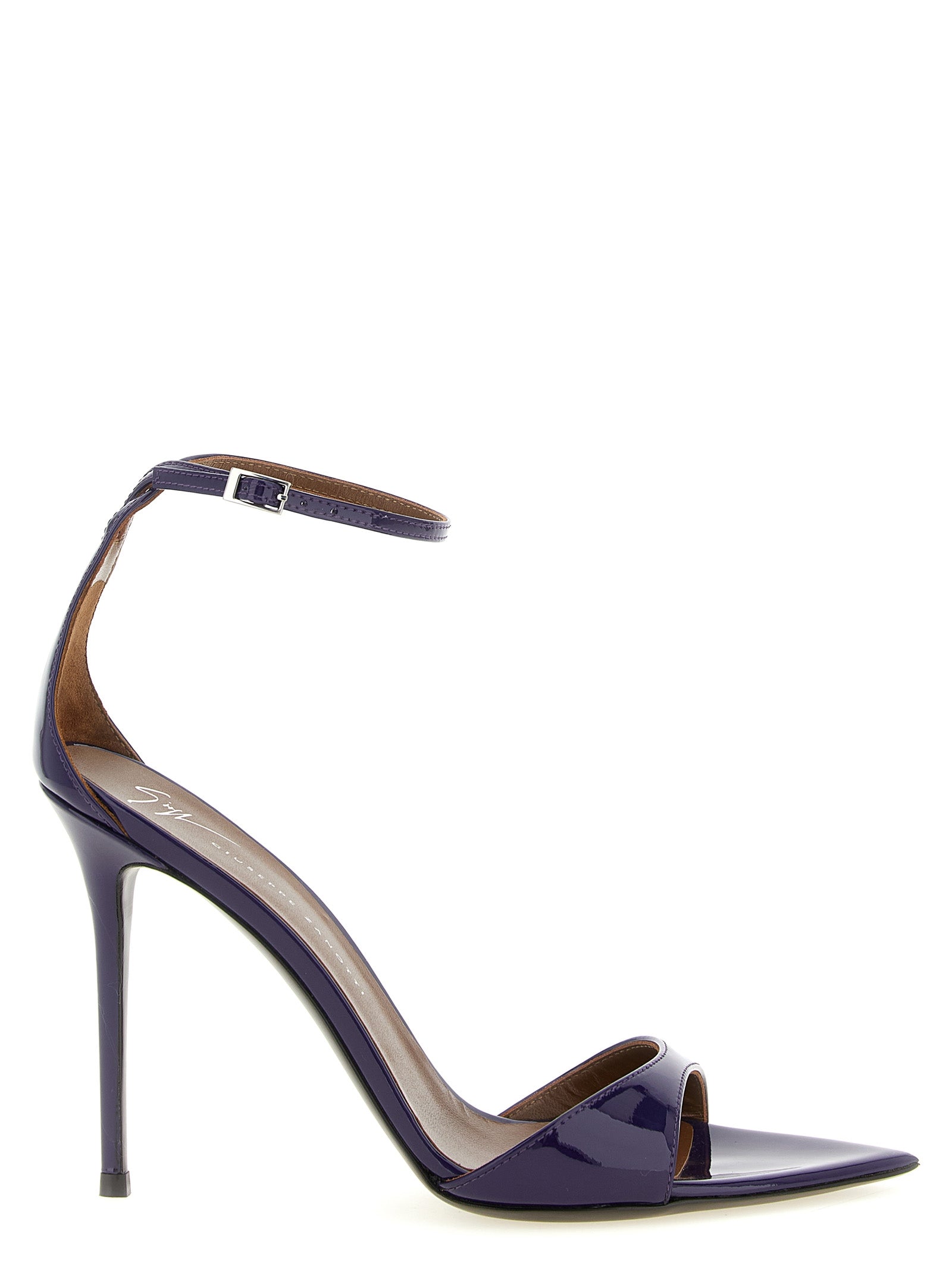 Giuseppe Zanotti Purple 'Intriigo Strap' Sandals lila