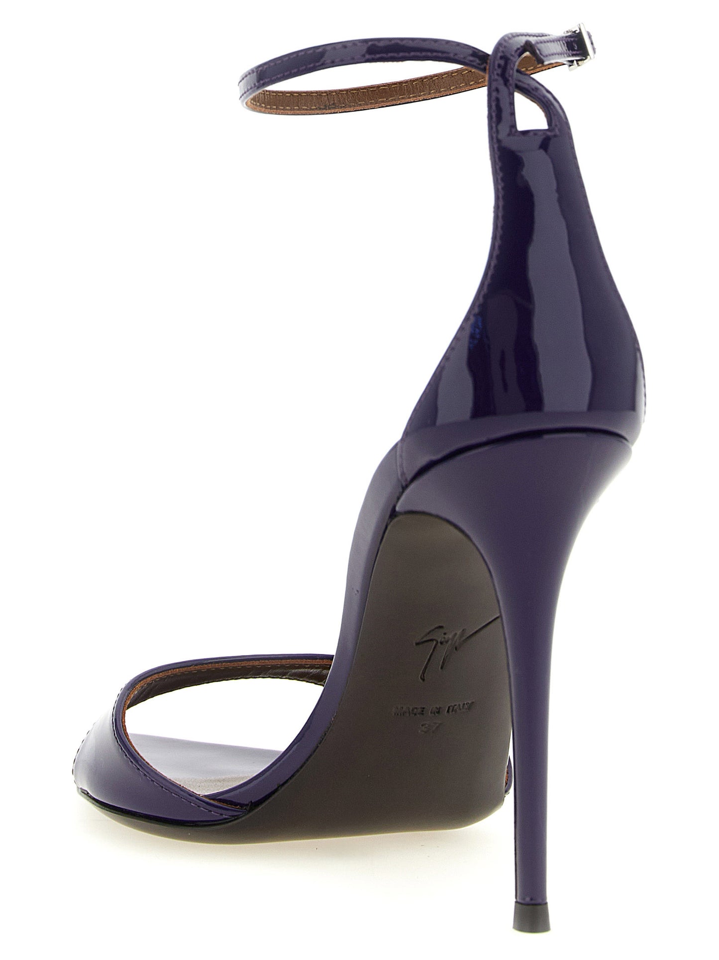 Giuseppe Zanotti Purple 'Intriigo Strap' Sandals lila
