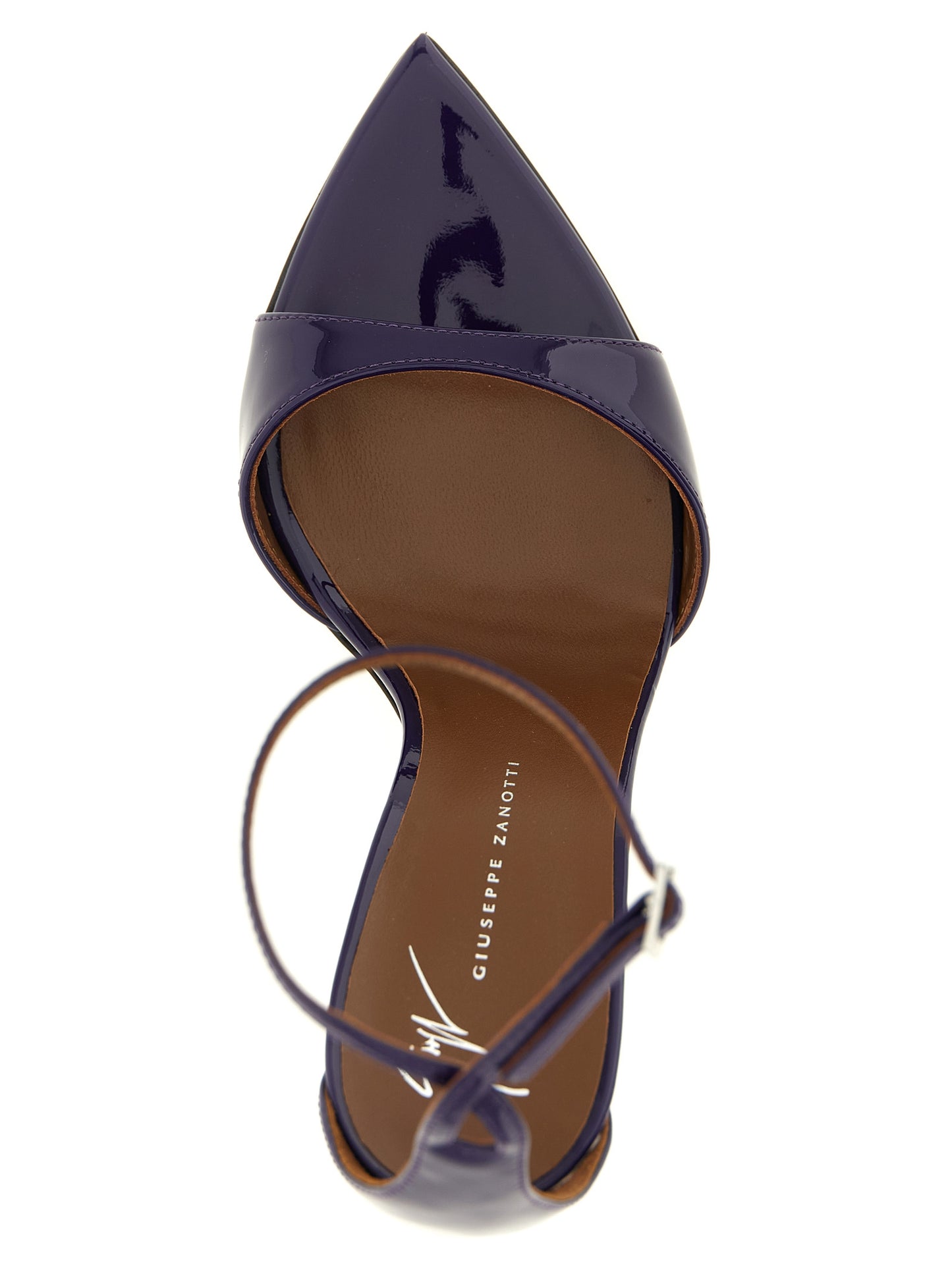 Giuseppe Zanotti Purple 'Intriigo Strap' Sandals lila