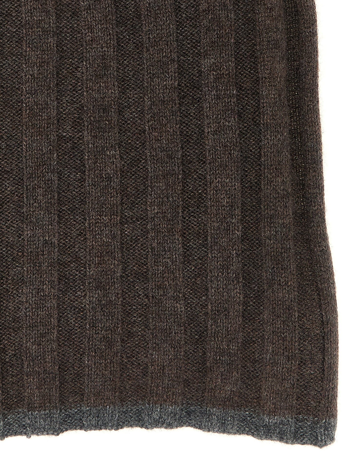 Brunello Cucinelli Brown Cashmere Scarf braun