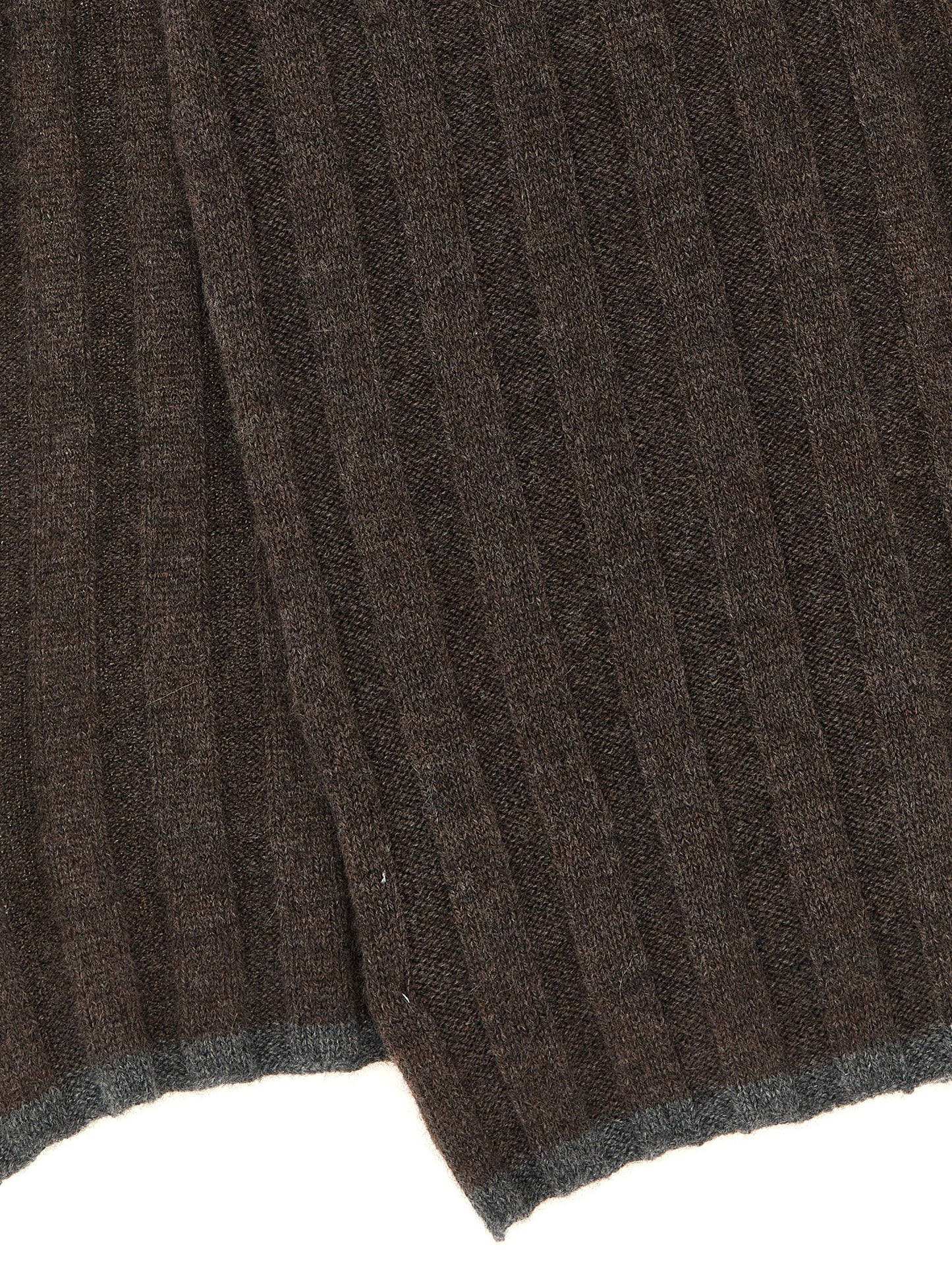 Brunello Cucinelli Brown Cashmere Scarf braun
