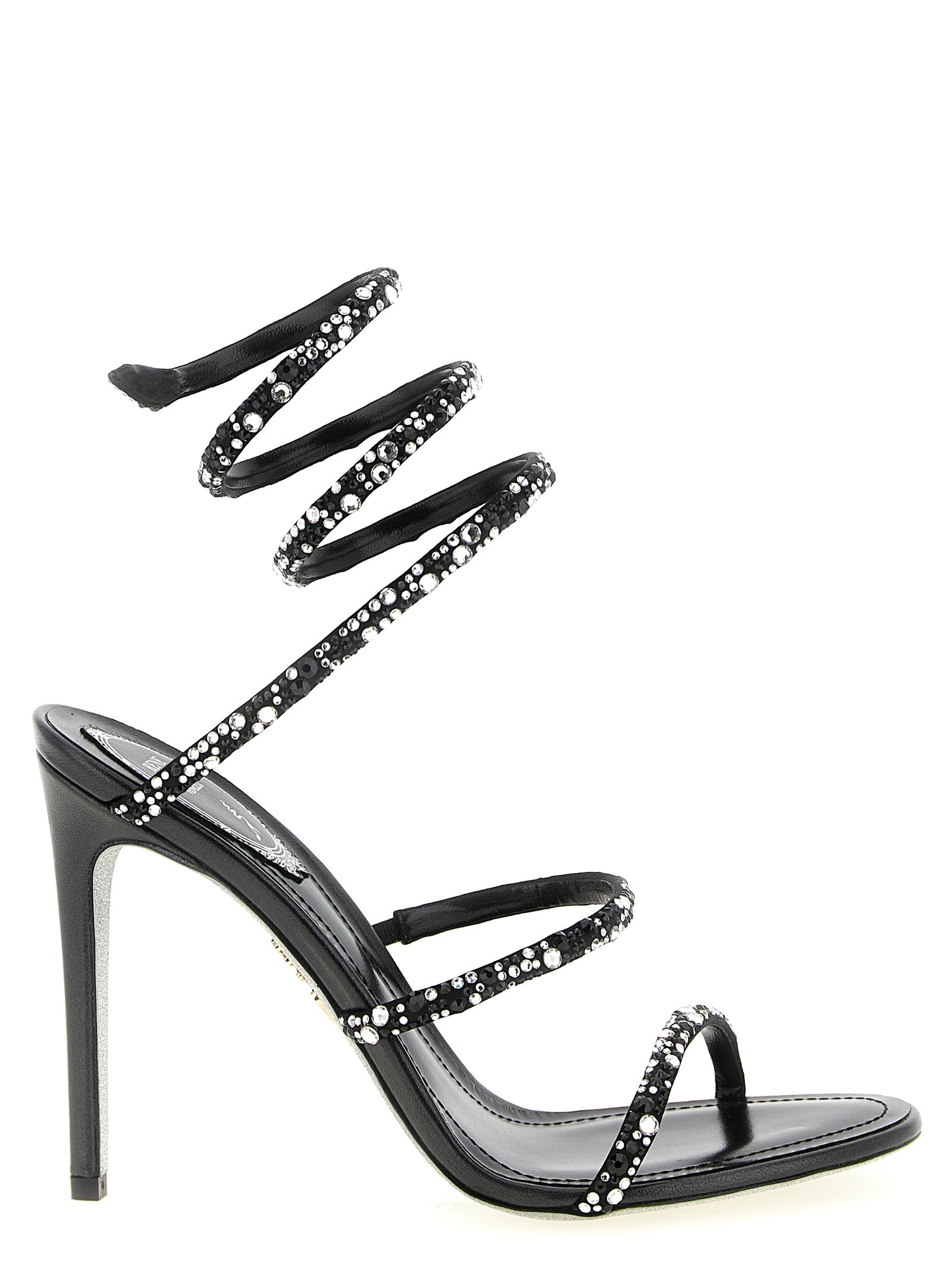 RENE CAOVILLA Bicolor 'Cleo' Sandals multicolor