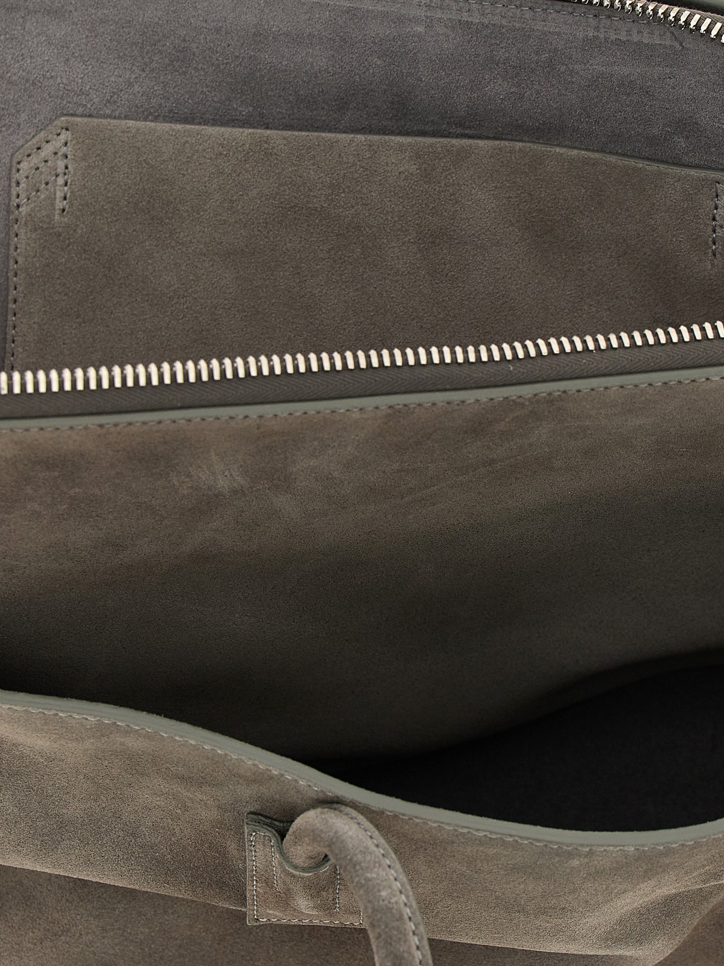 The Attico Gray 'La Passeggiata Medium' Shoulder Bag grau