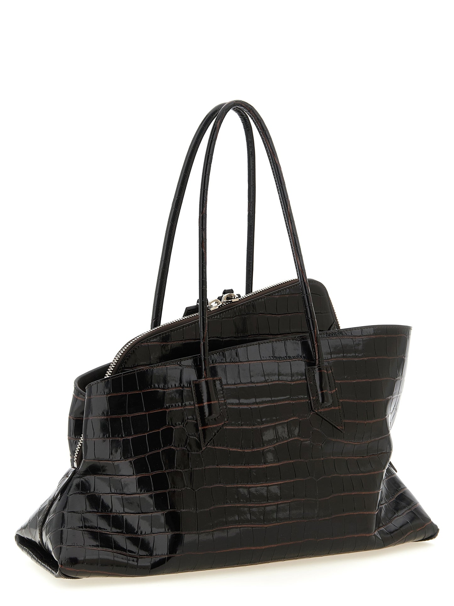 The Attico Brown 'La Passeggiata Medium' Shoulder Bag braun
