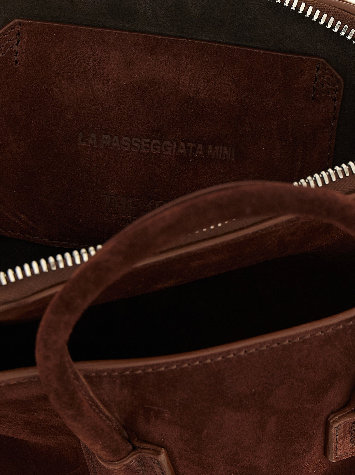 The Attico Brown La Passeggiata Mini Handbag braun