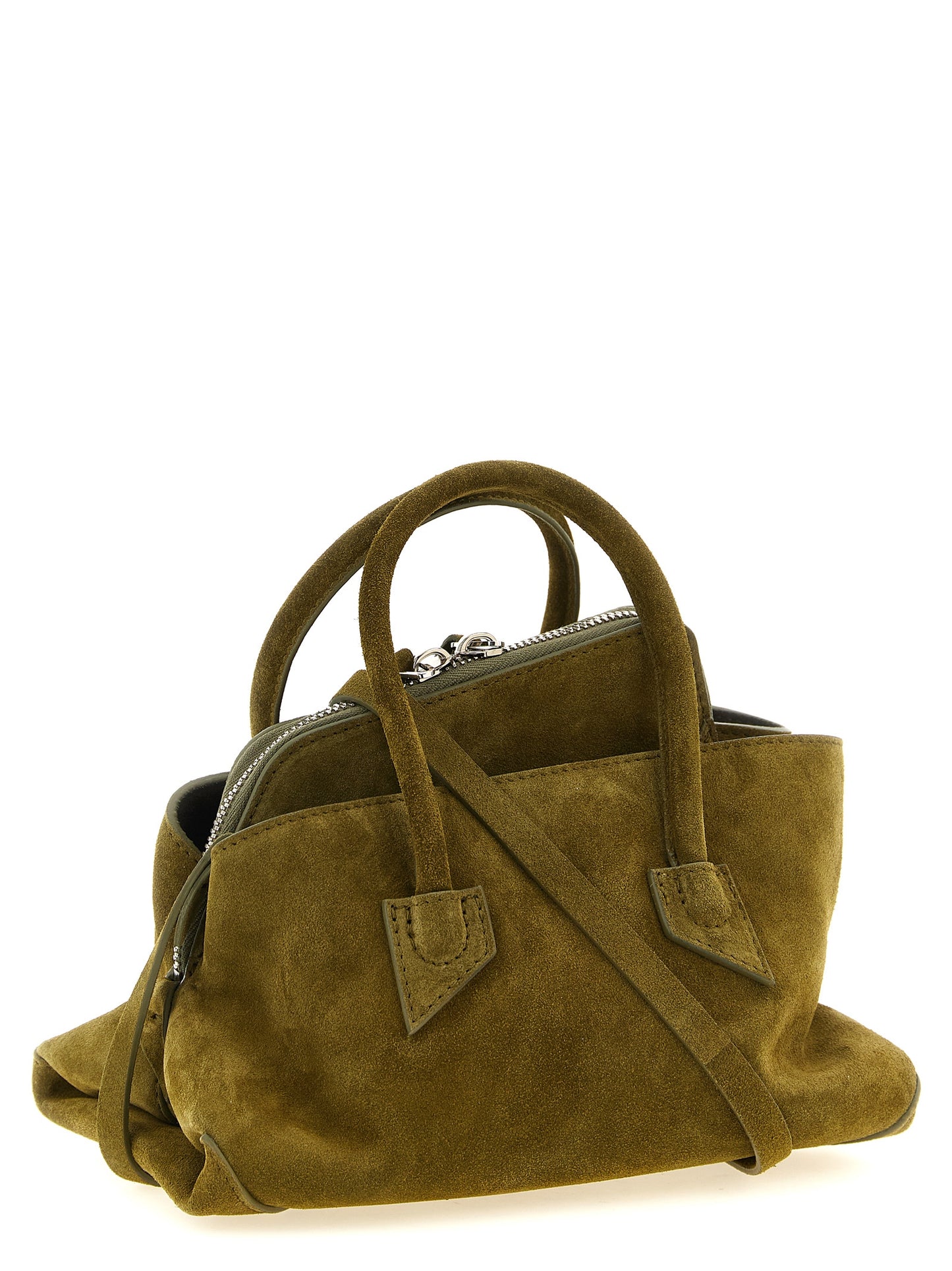 The Attico Bicolor 'La Passeggiata Mini' Handbag multicolor