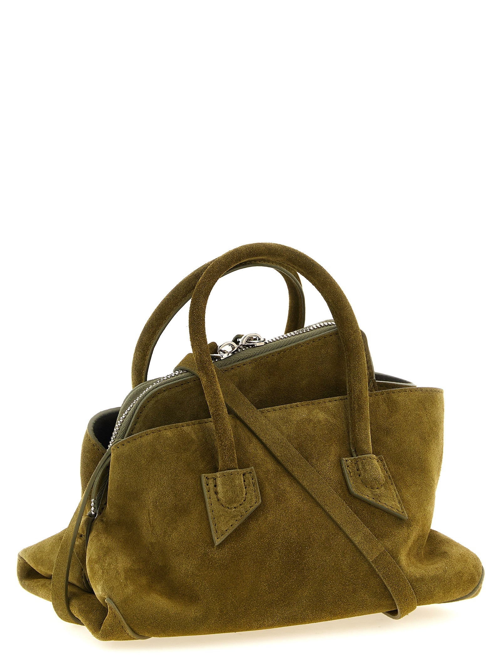 The Attico Bicolor 'La Passeggiata Mini' Handbag multicolor