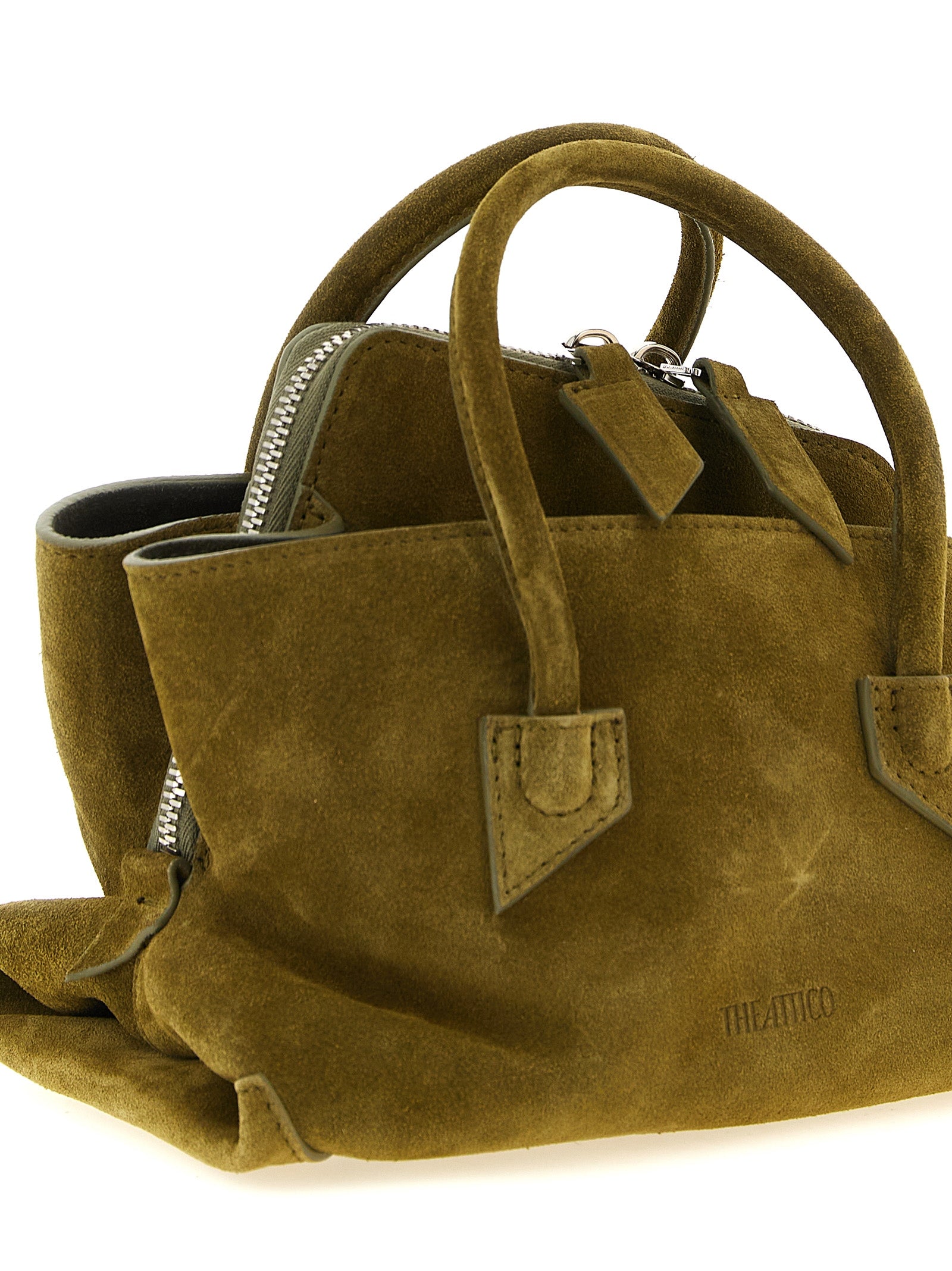 The Attico Bicolor 'La Passeggiata Mini' Handbag multicolor