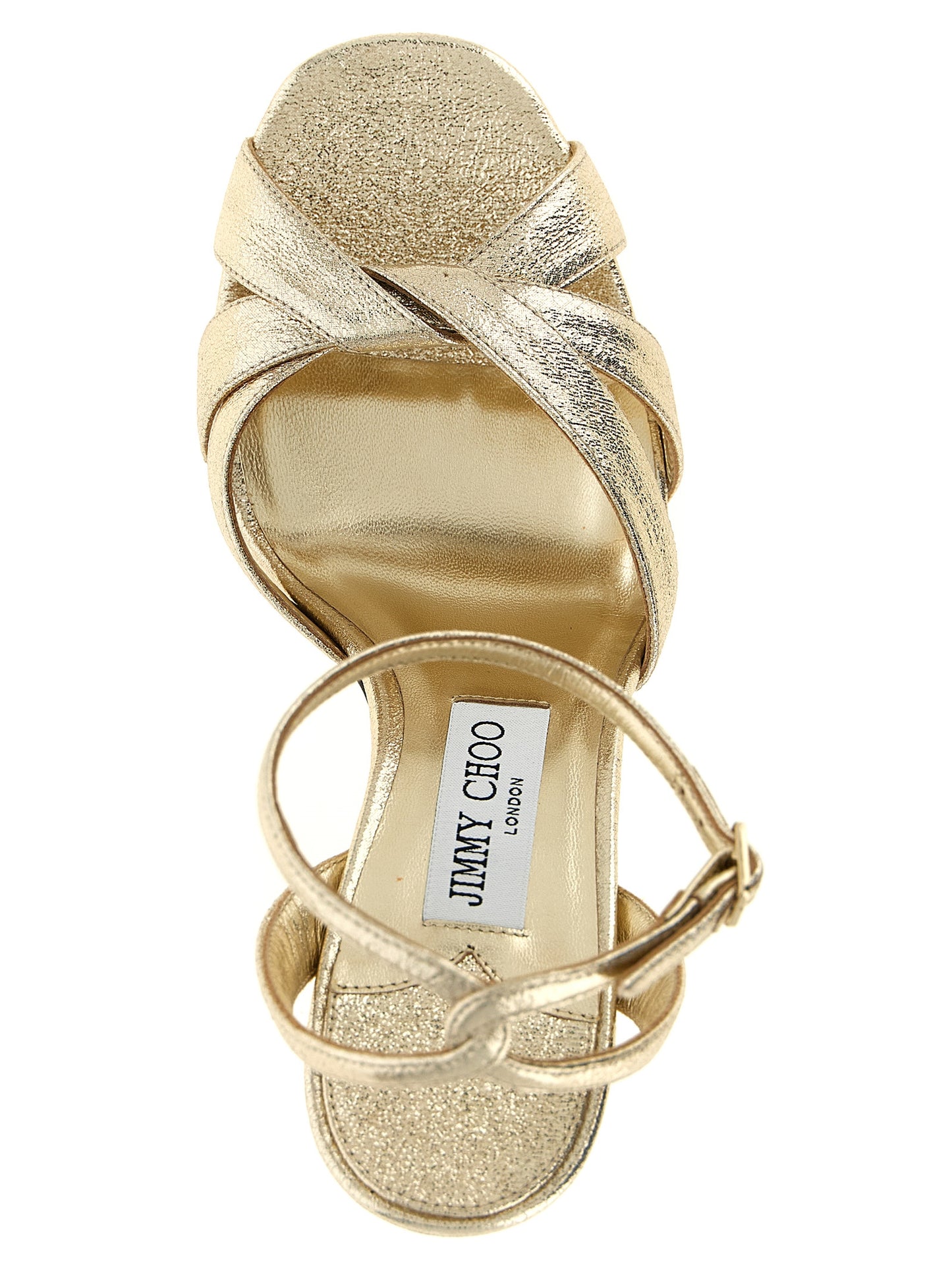 Jimmy Choo Gold 'Kove' Sandals