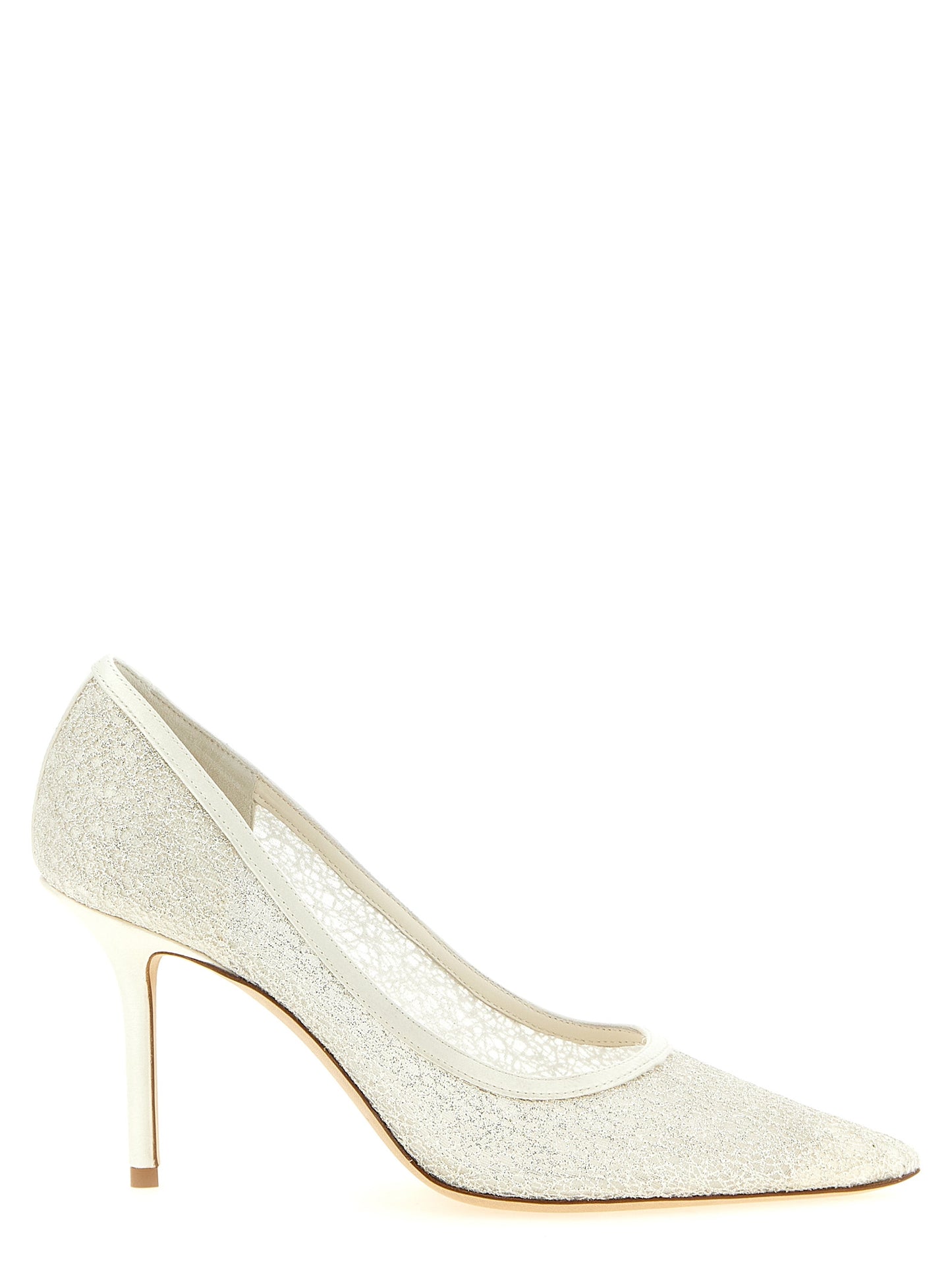 Jimmy Choo White 'Love' Pumps weiss