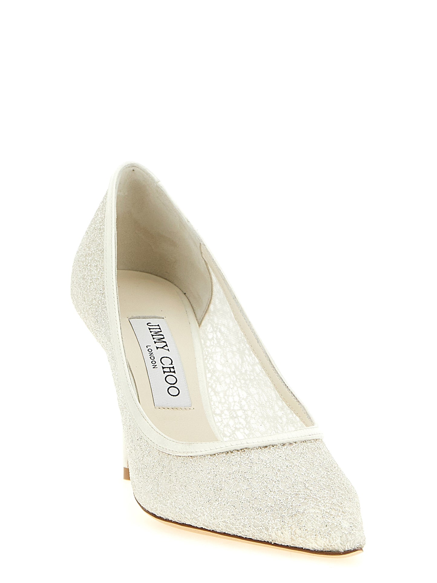 Jimmy Choo White 'Love' Pumps weiss