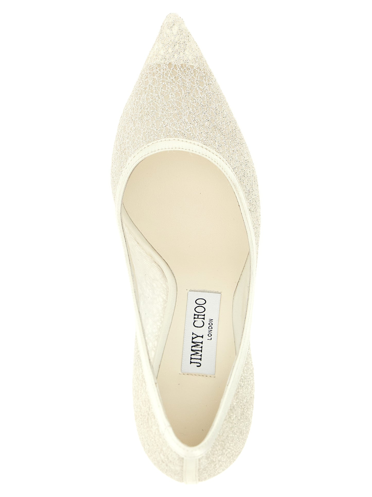 Jimmy Choo White 'Love' Pumps weiss