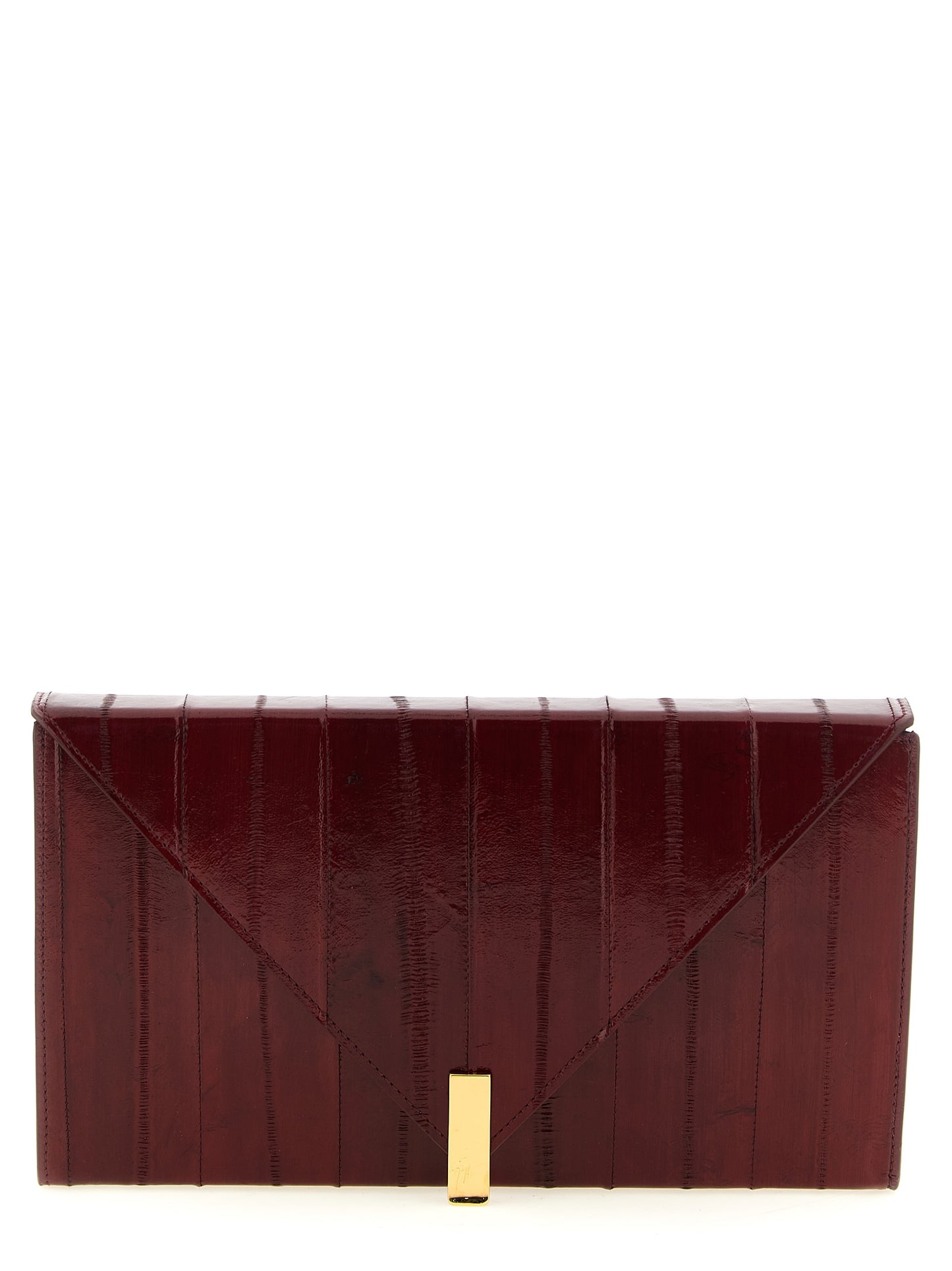 Giuseppe Zanotti Bordeaux 'Tuxedo' Clutch