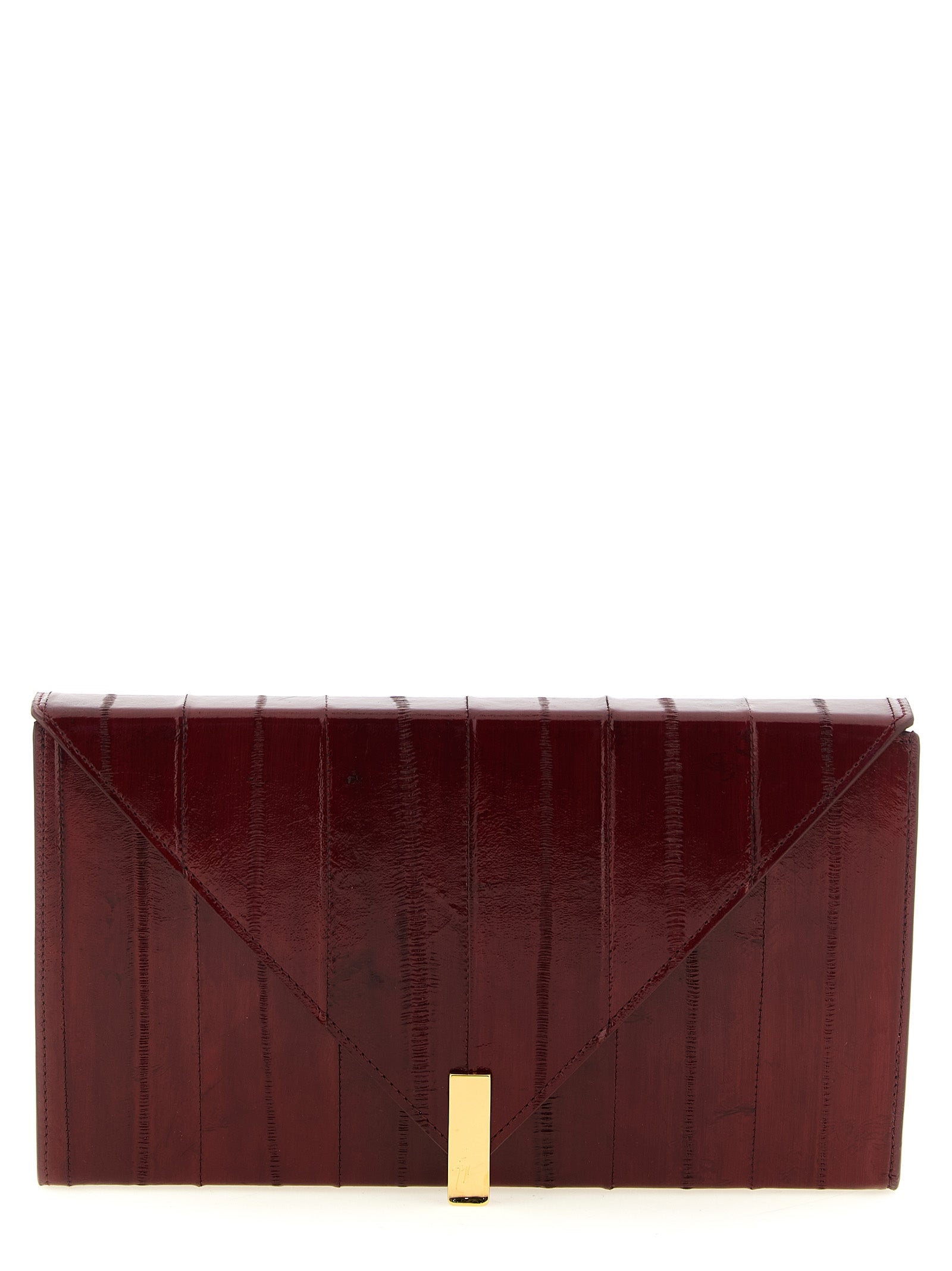 Giuseppe Zanotti Bordeaux 'Tuxedo' Clutch