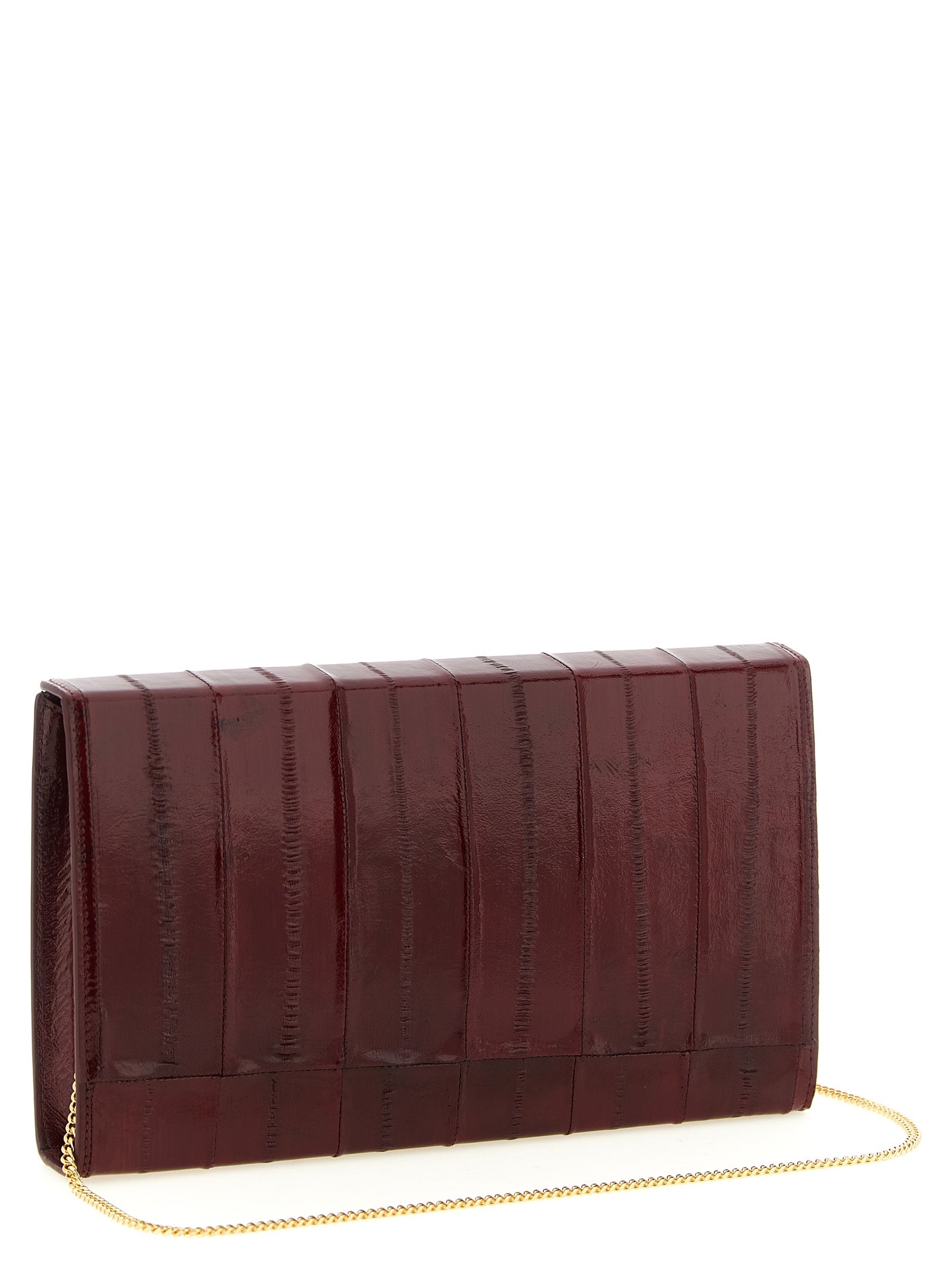 Giuseppe Zanotti Bordeaux 'Tuxedo' Clutch