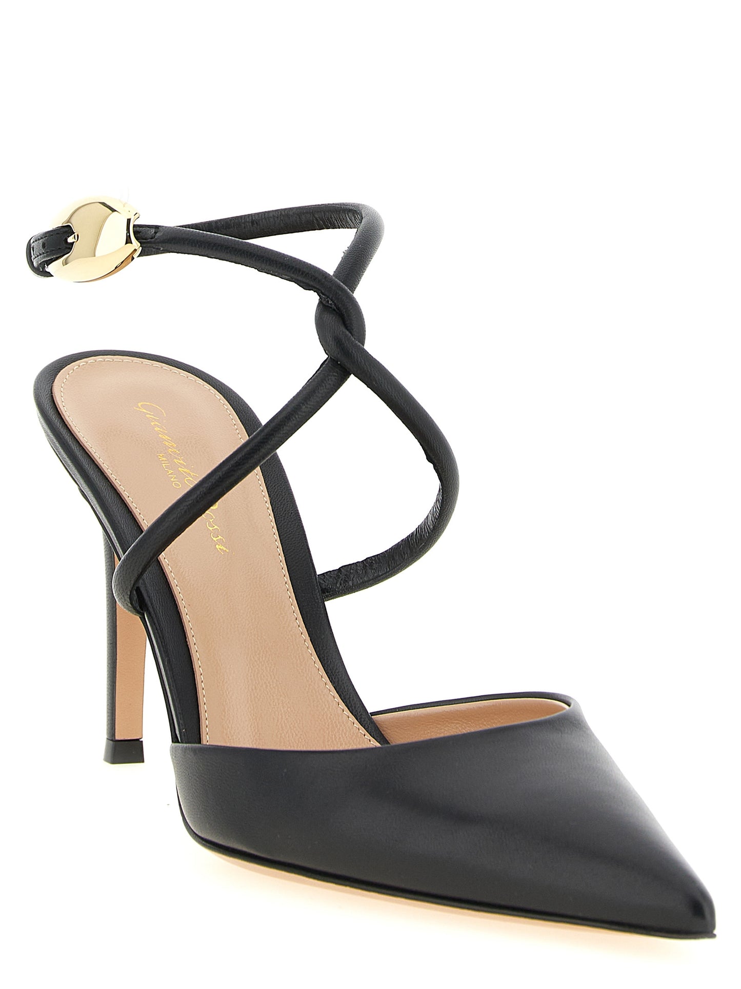Gianvito Rossi Black 'Jungle Mamba' Pumps schwarz