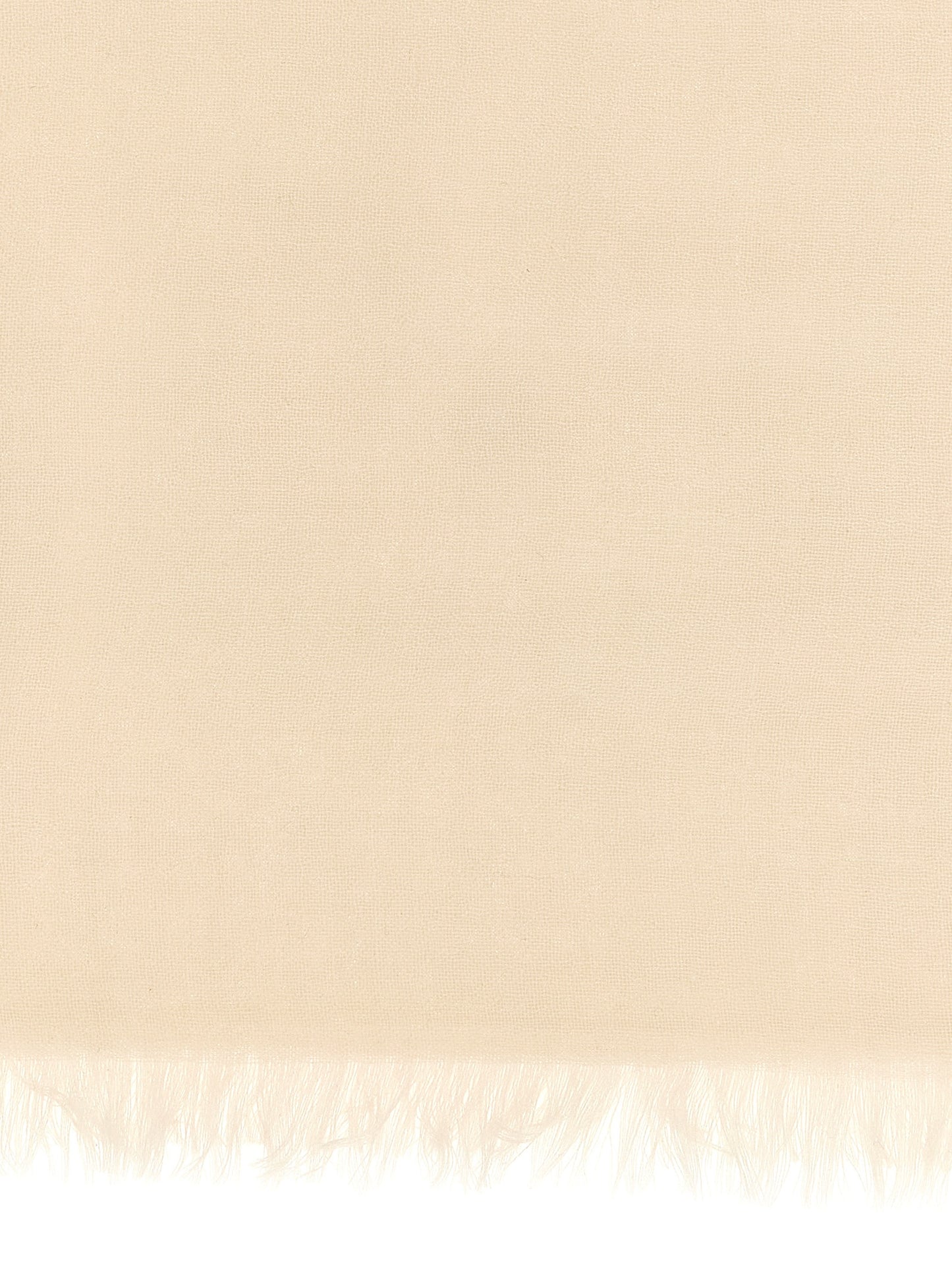 Brunello Cucinelli Beige Cashmere Scarf