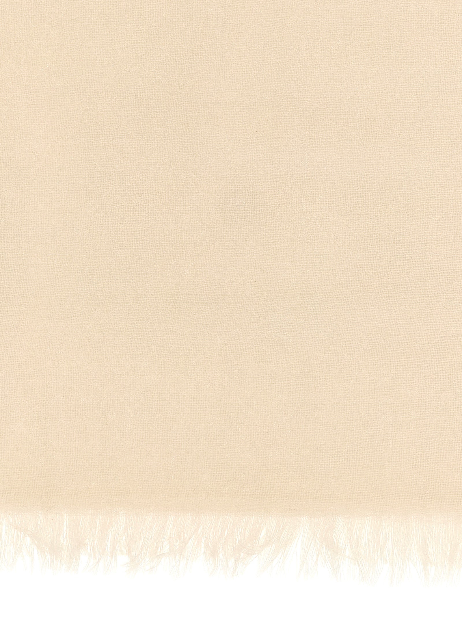Brunello Cucinelli Beige Cashmere Scarf
