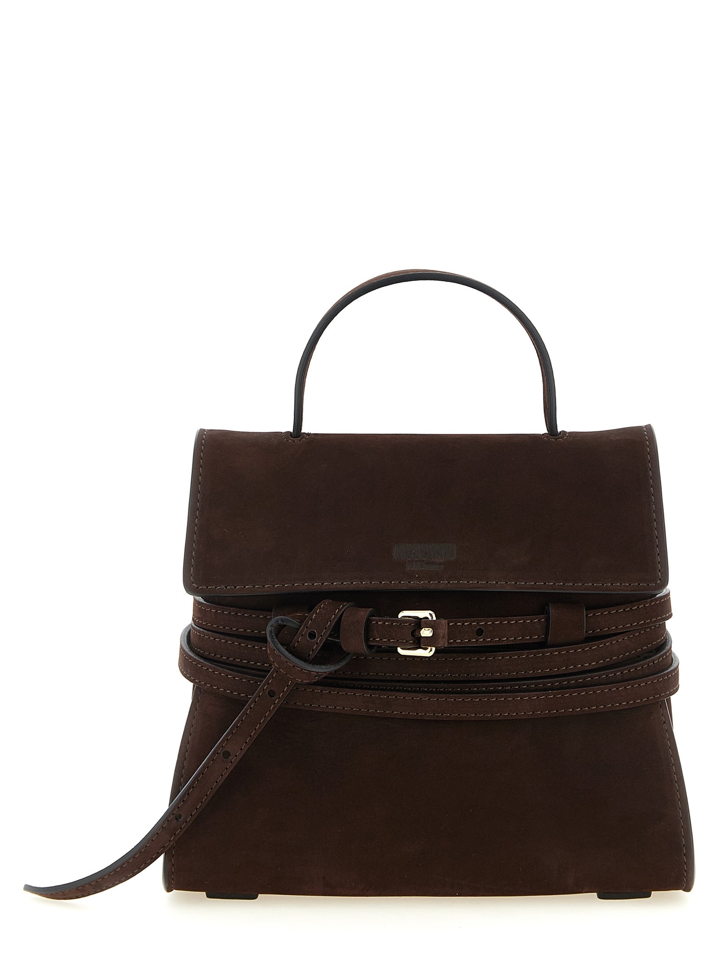 Moschino Brown 'Tie Me' Handbag braun
