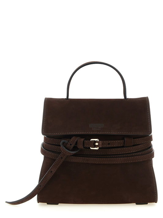 Moschino Brown 'Tie Me' Handbag braun