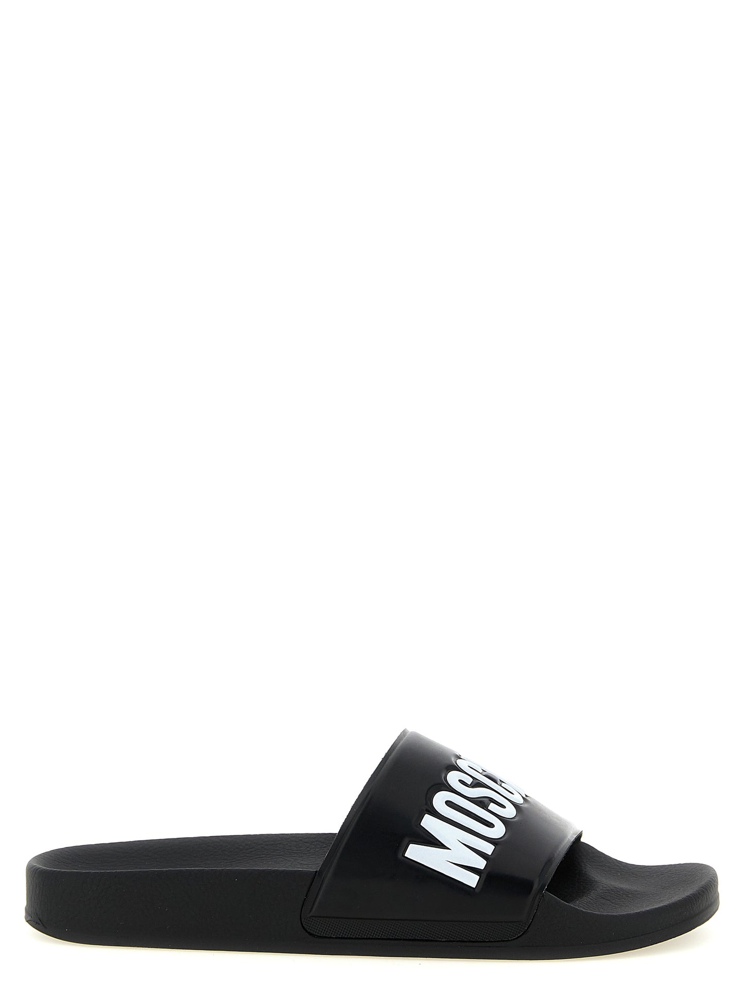 Moschino Bicolor 'Pool' Slides multicolor