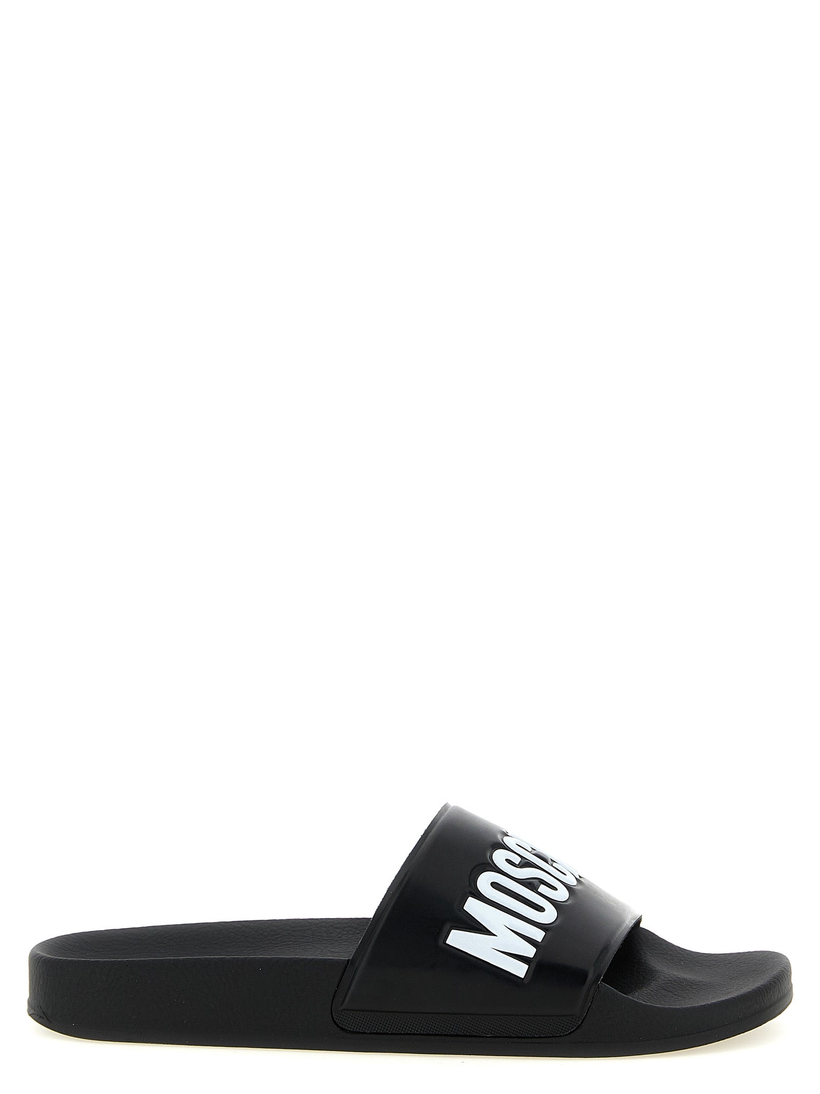 Moschino Bicolor 'Pool' Slides multicolor
