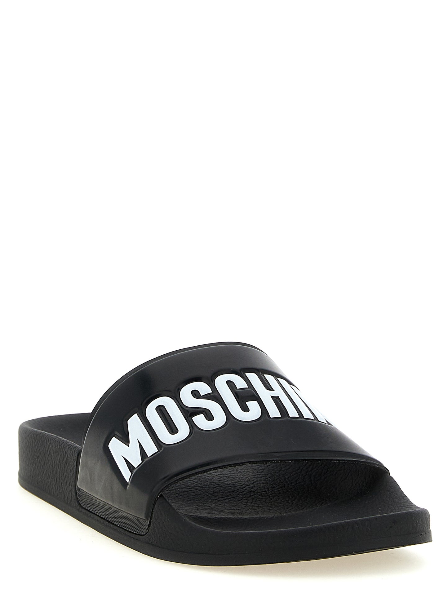 Moschino Bicolor 'Pool' Slides multicolor