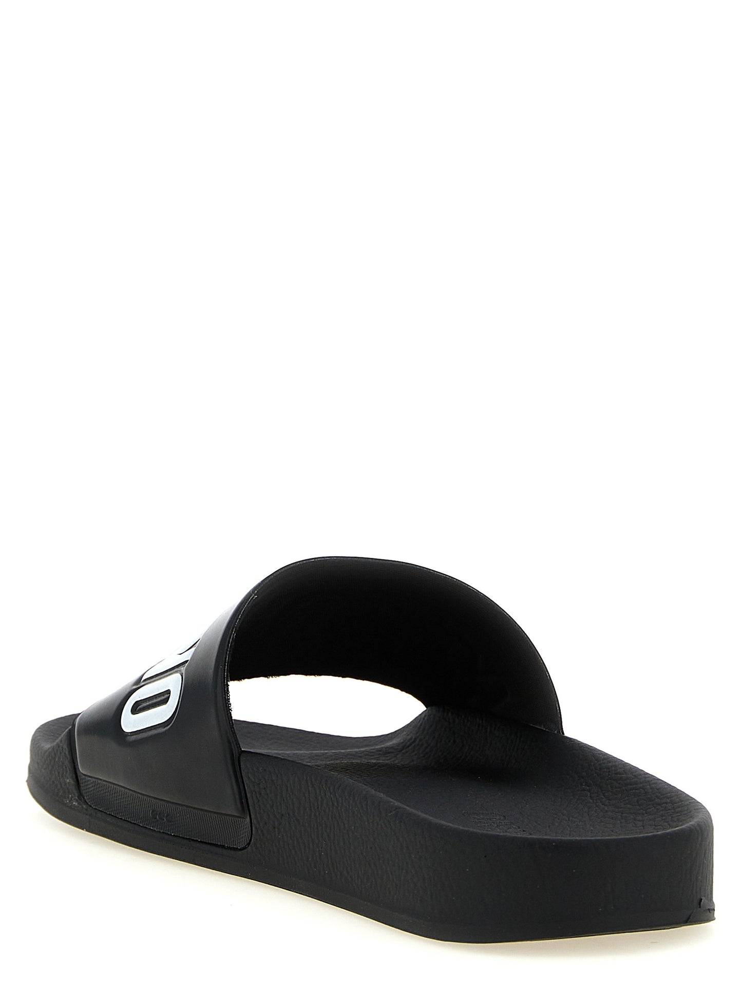 Moschino Bicolor 'Pool' Slides multicolor