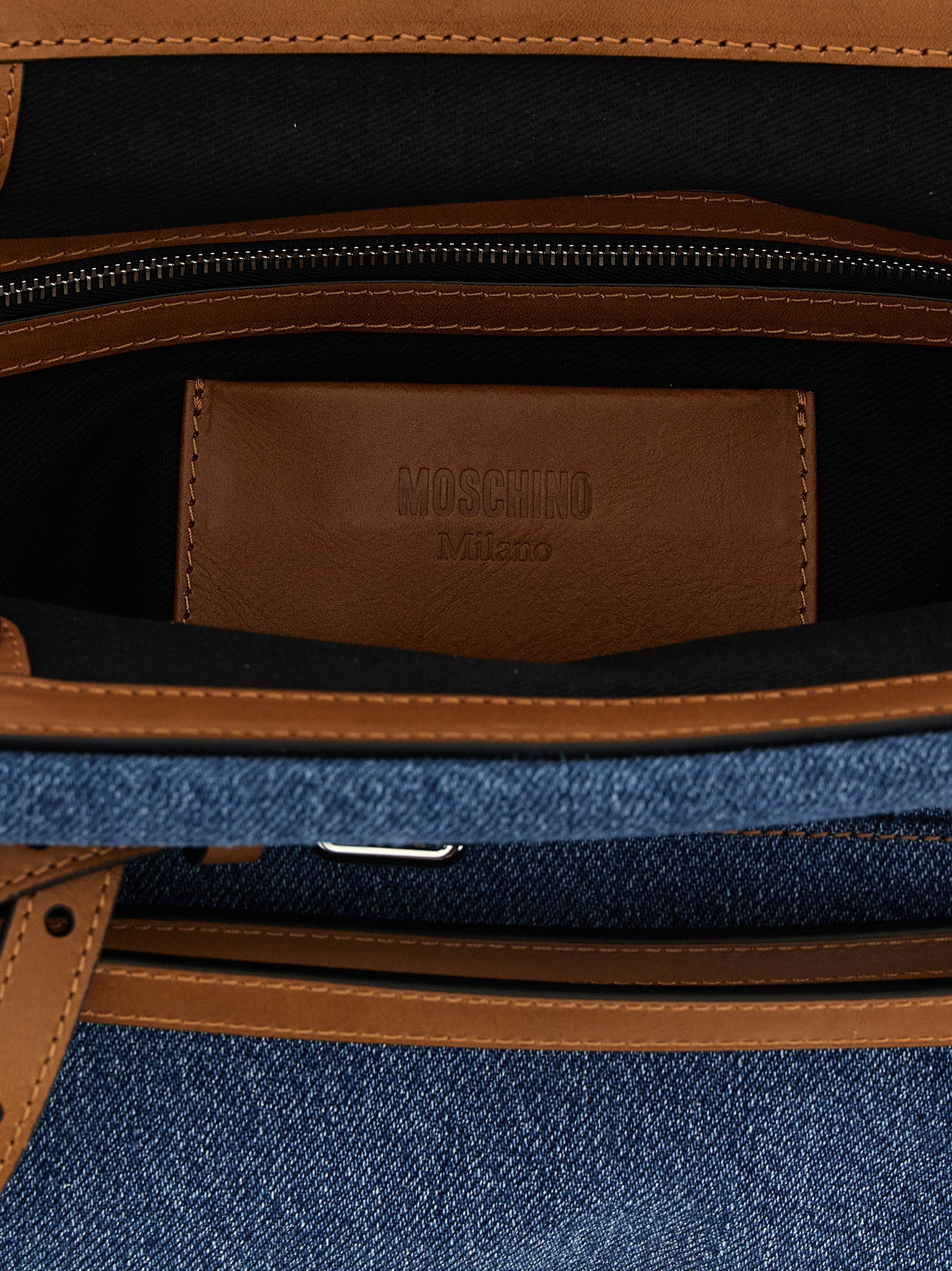 Moschino Blue 'S Daring' Clutch blau