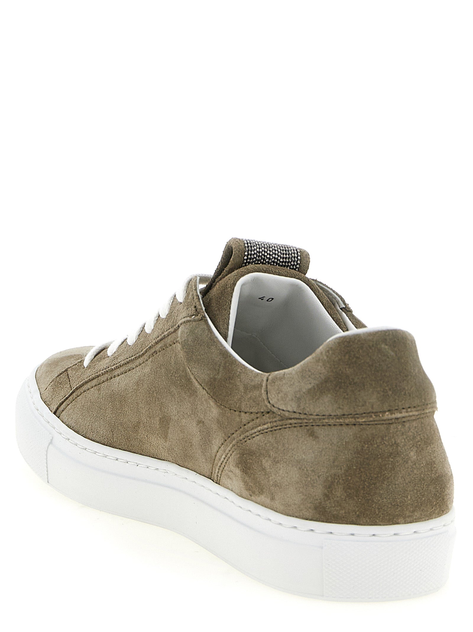 Brunello Cucinelli Gray 'S Signature' Sneakers grau